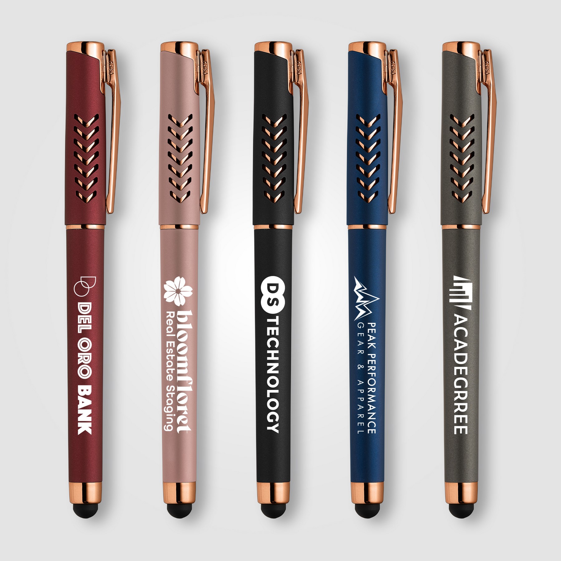 Picture of Hollywood Rose Gold Gel Pen w/Stylus