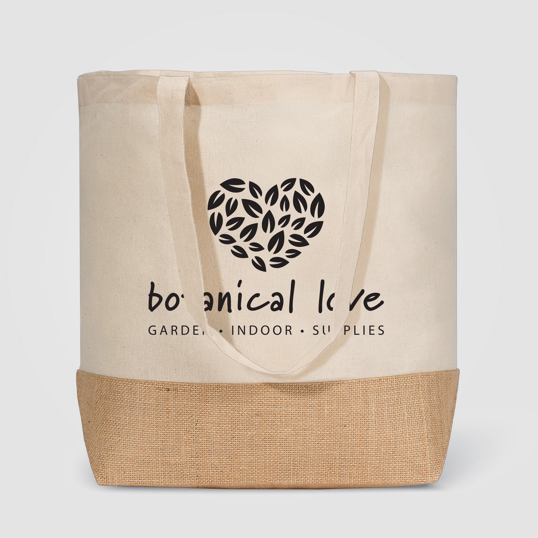 Picture of Rio? Shopper Tote Bag - 5 oz. Recycled Cotton Blend with Jute