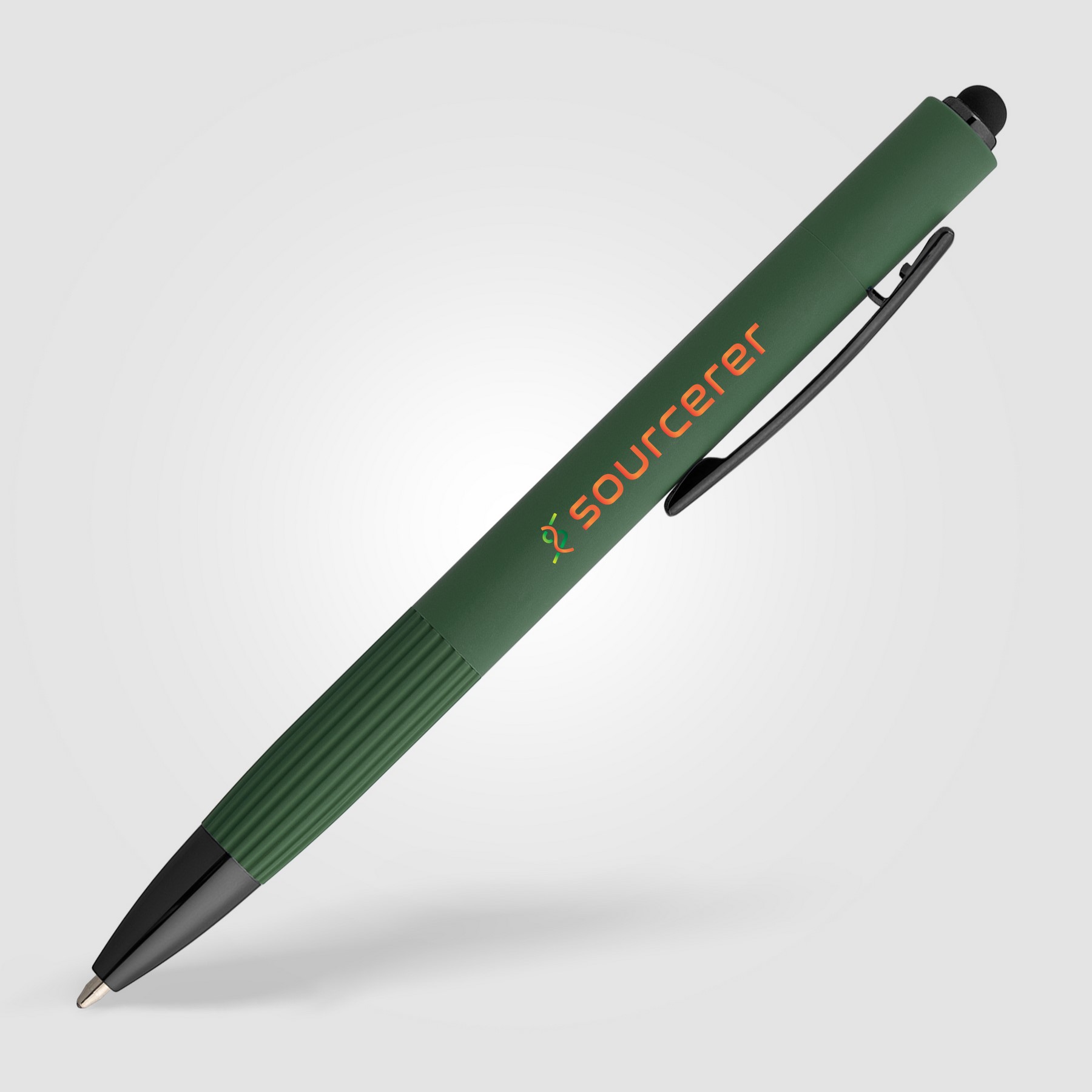 Picture of Saga Recycled Aluminum Bolt Action Stylus Pen