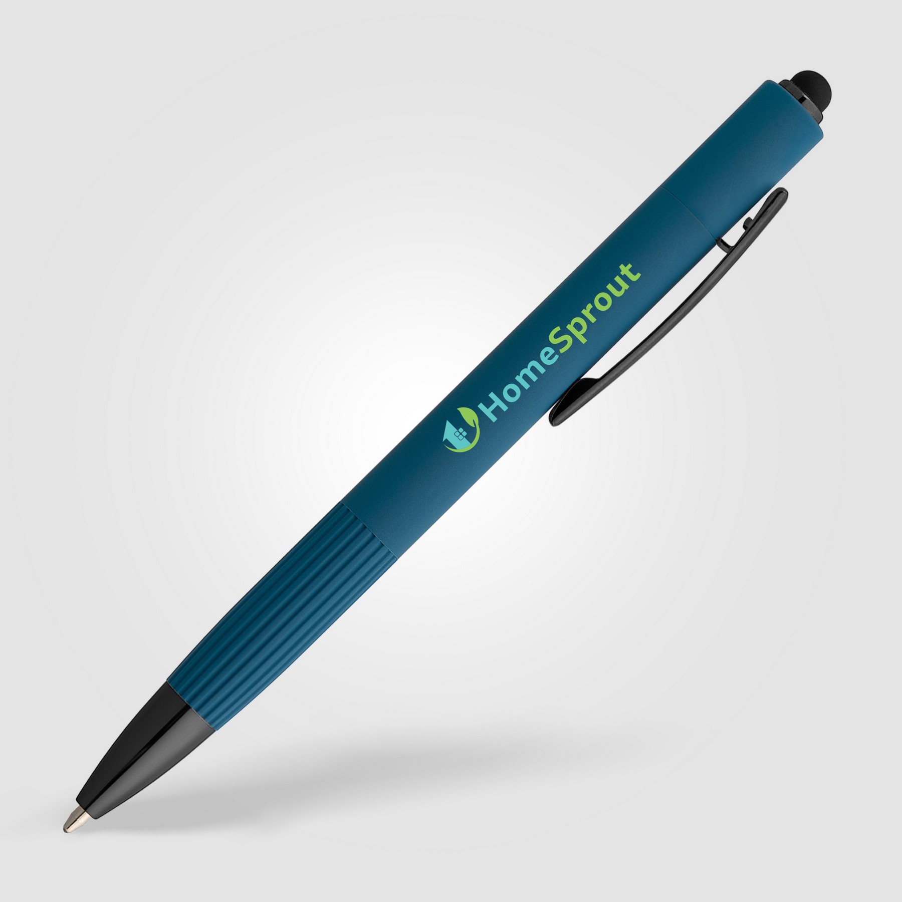 Picture of Saga Recycled Aluminum Bolt Action Stylus Pen