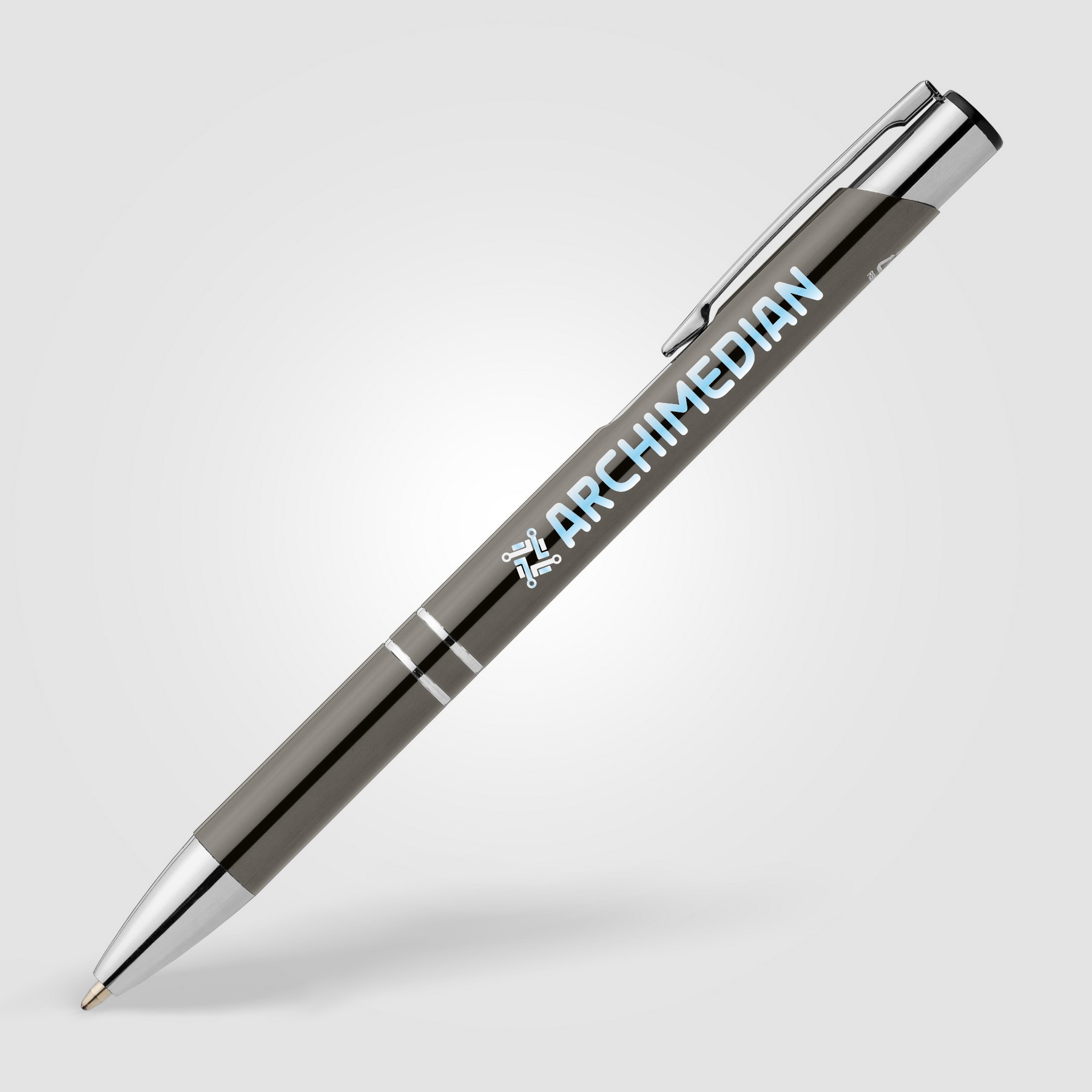 Picture of Crosby Recycled Aluminum Metallic Chrome Trim Pen