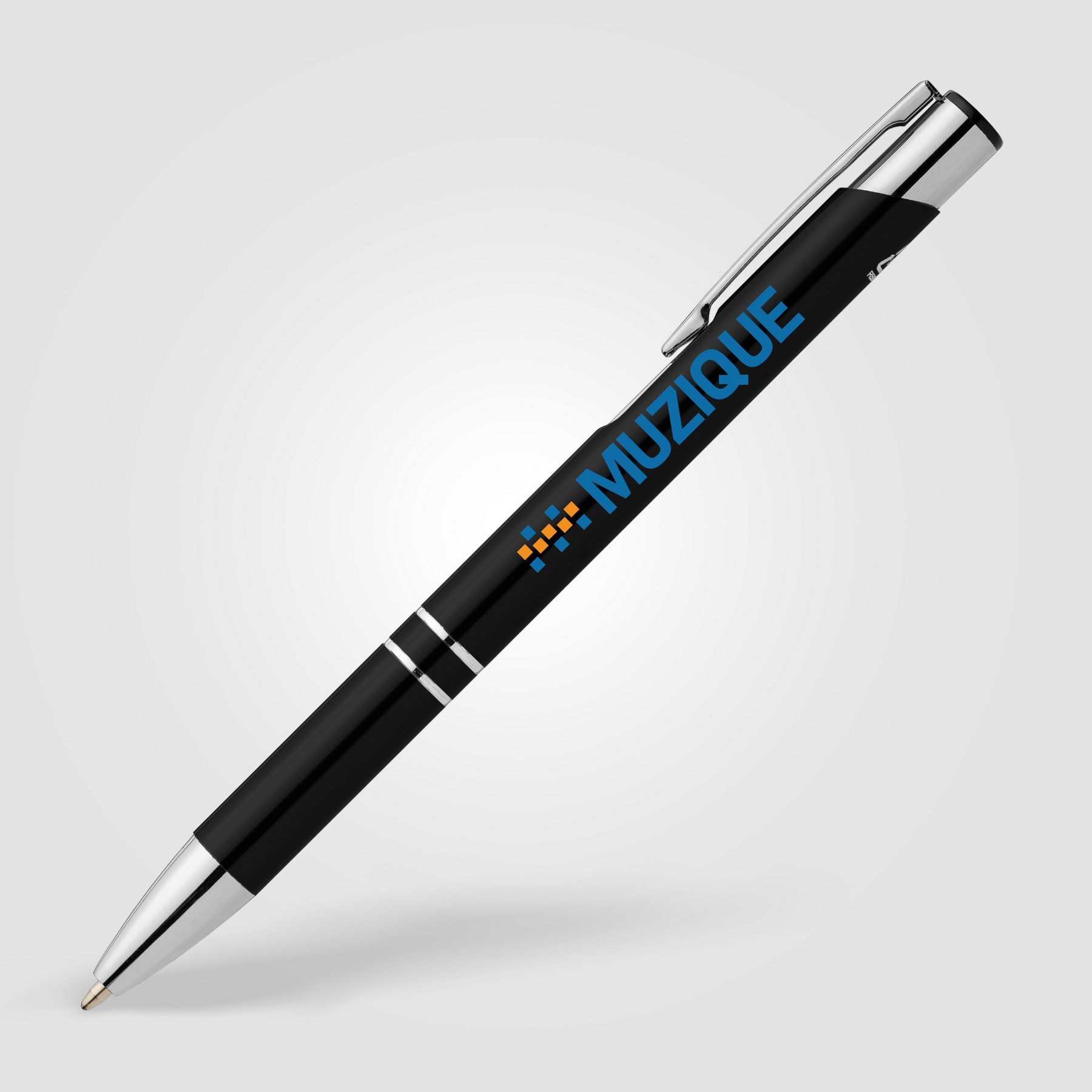 Picture of Crosby Recycled Aluminum Metallic Chrome Trim Pen