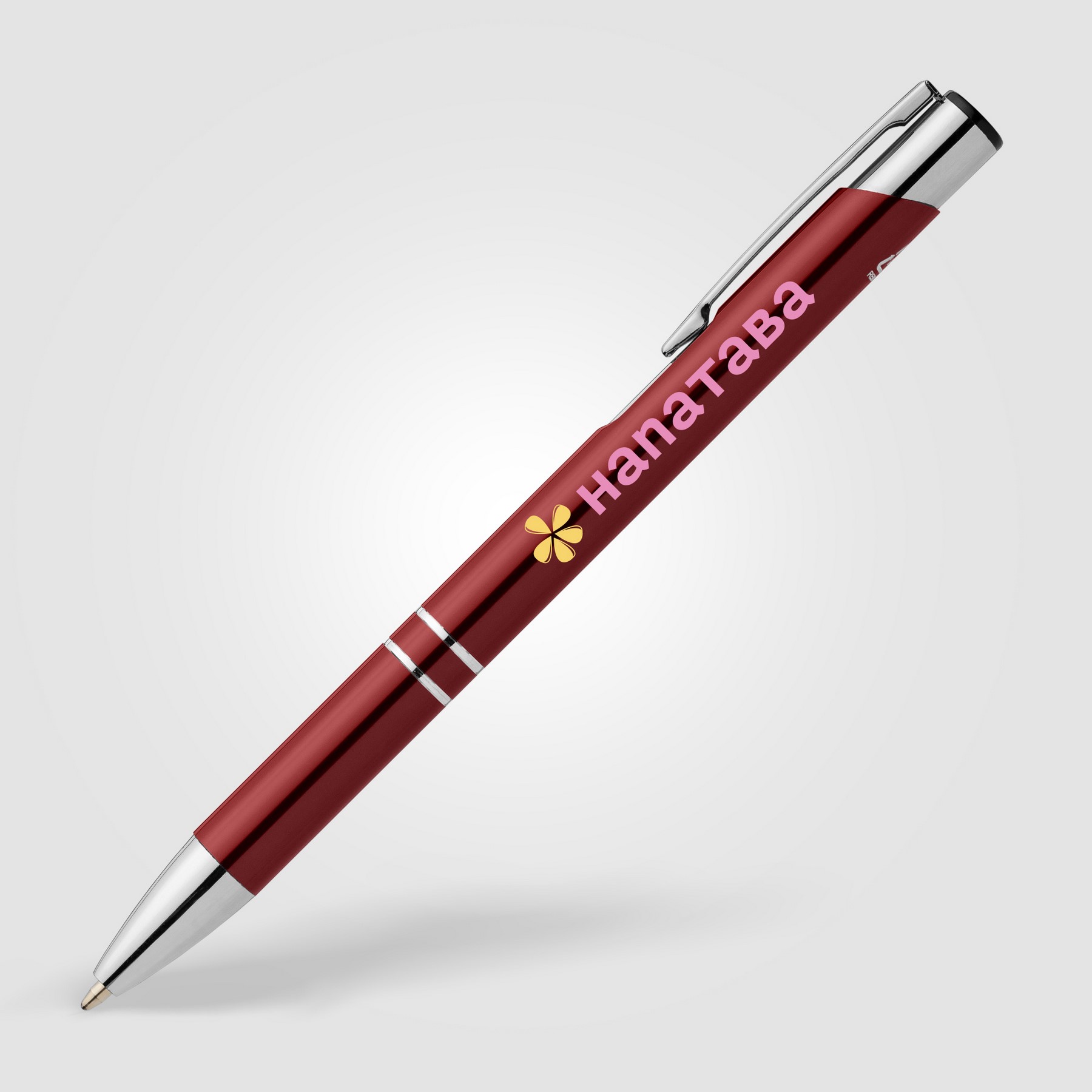 Picture of Crosby Recycled Aluminum Metallic Chrome Trim Pen