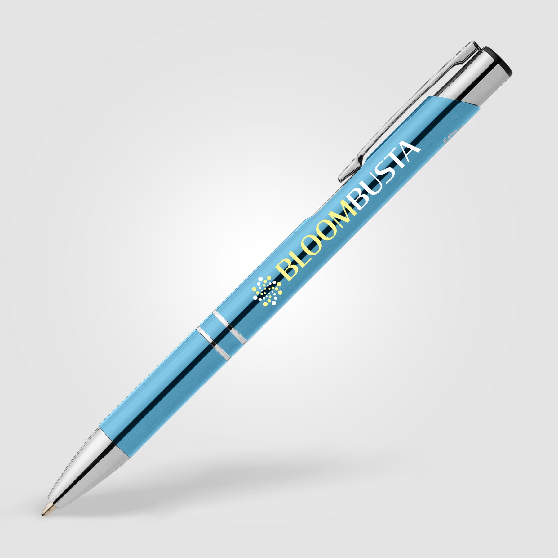Picture of Crosby Recycled Aluminum Metallic Chrome Trim Pen