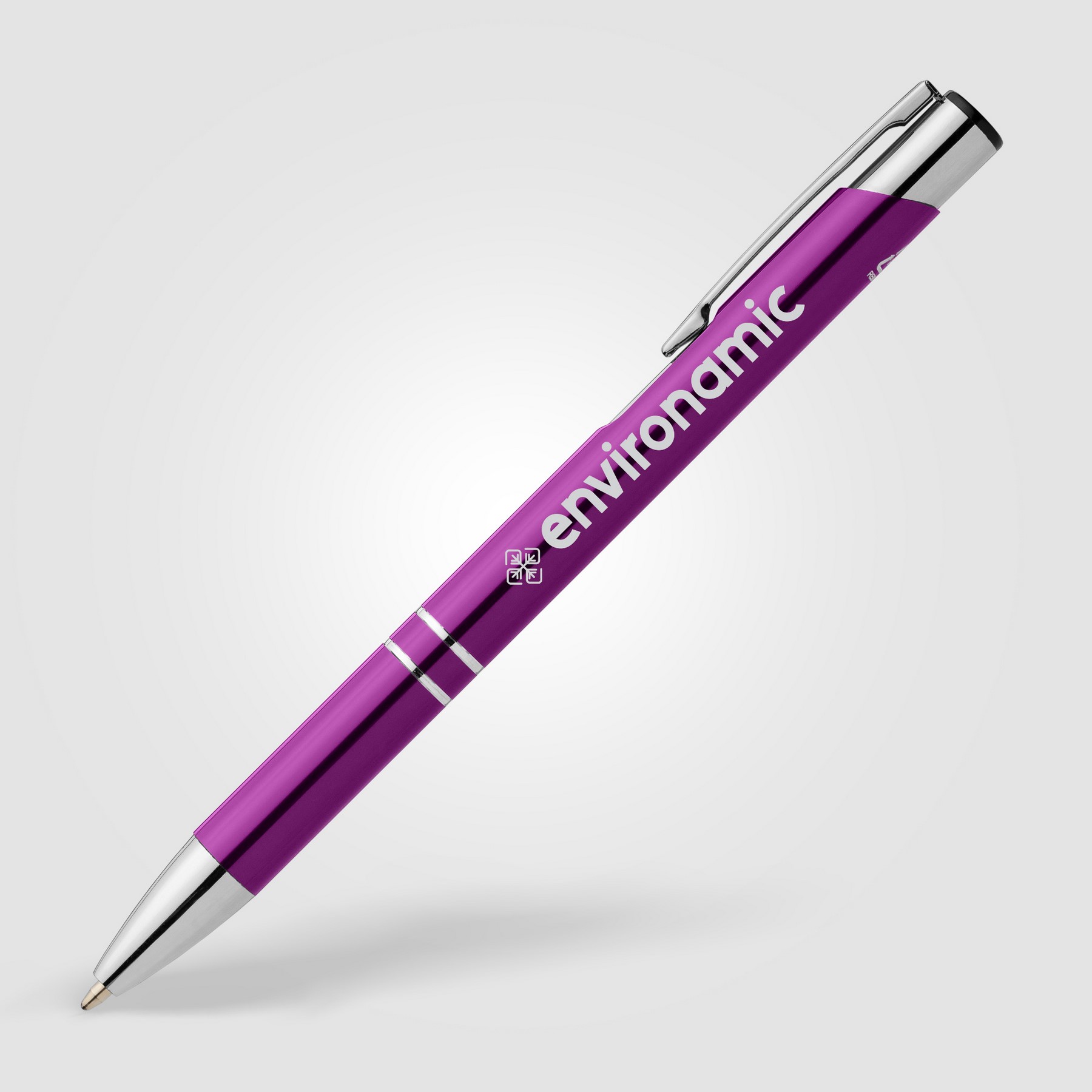 Picture of Crosby Recycled Aluminum Metallic Chrome Trim Pen