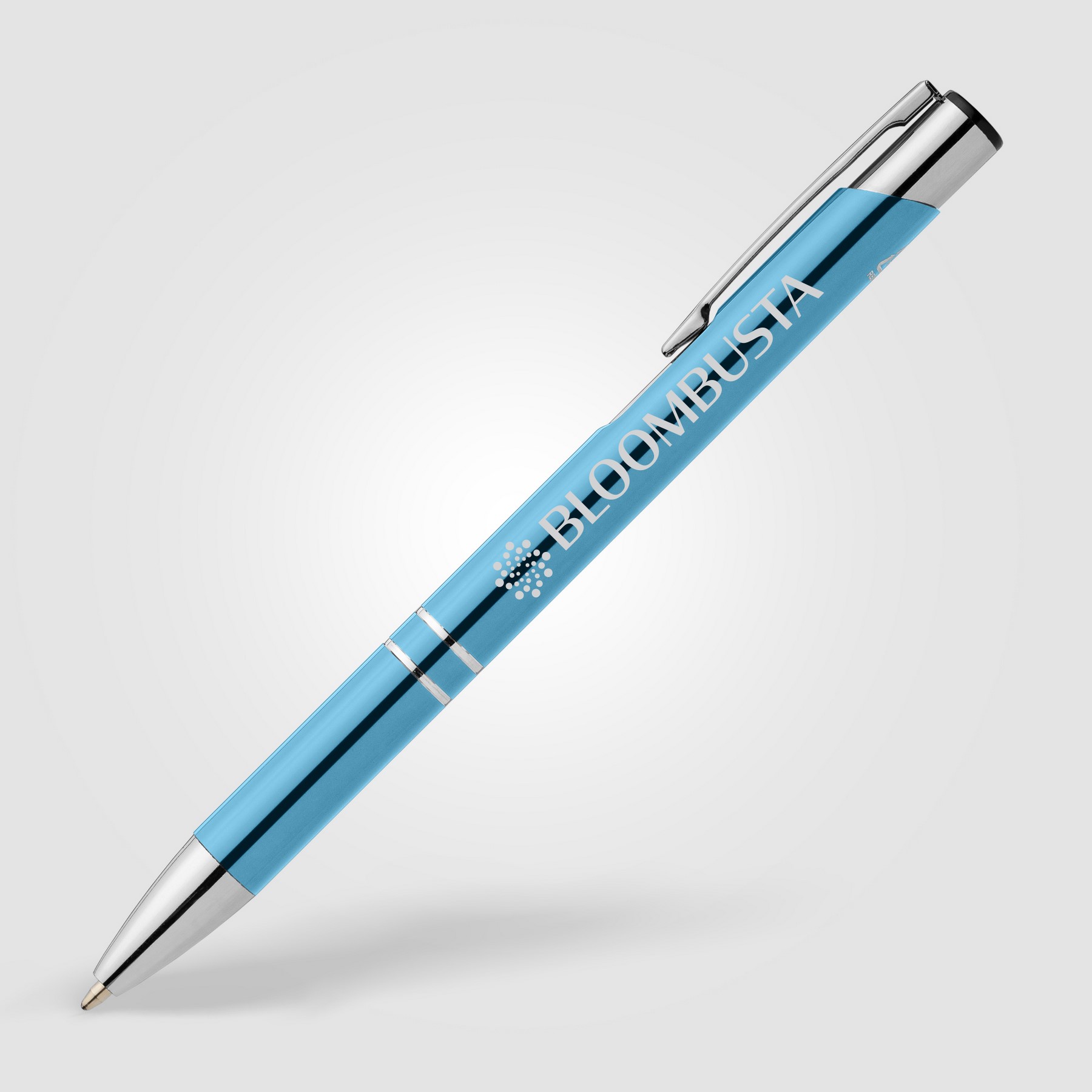 Picture of Crosby Recycled Aluminum Metallic Chrome Trim Pen