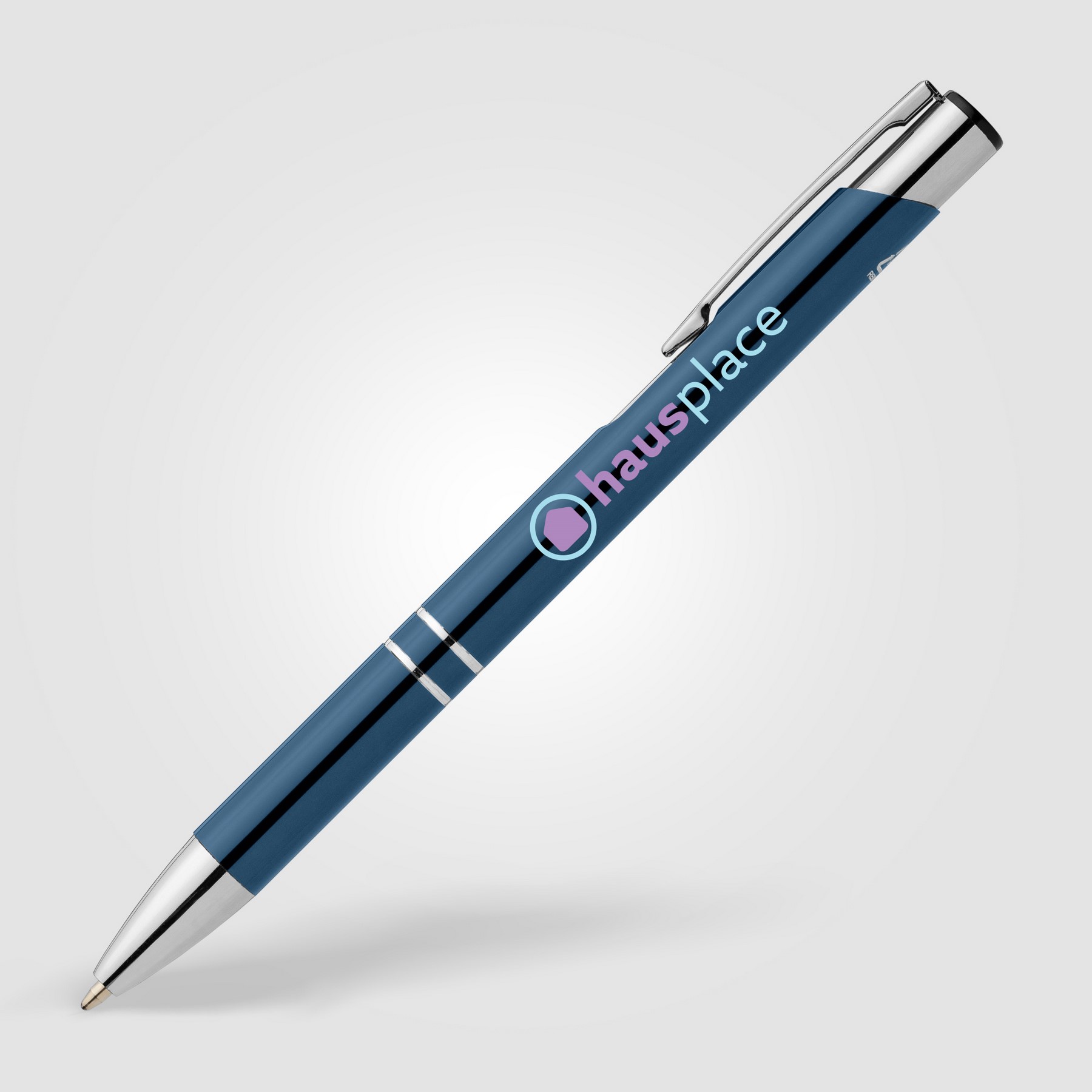 Picture of Crosby Recycled Aluminum Metallic Chrome Trim Pen