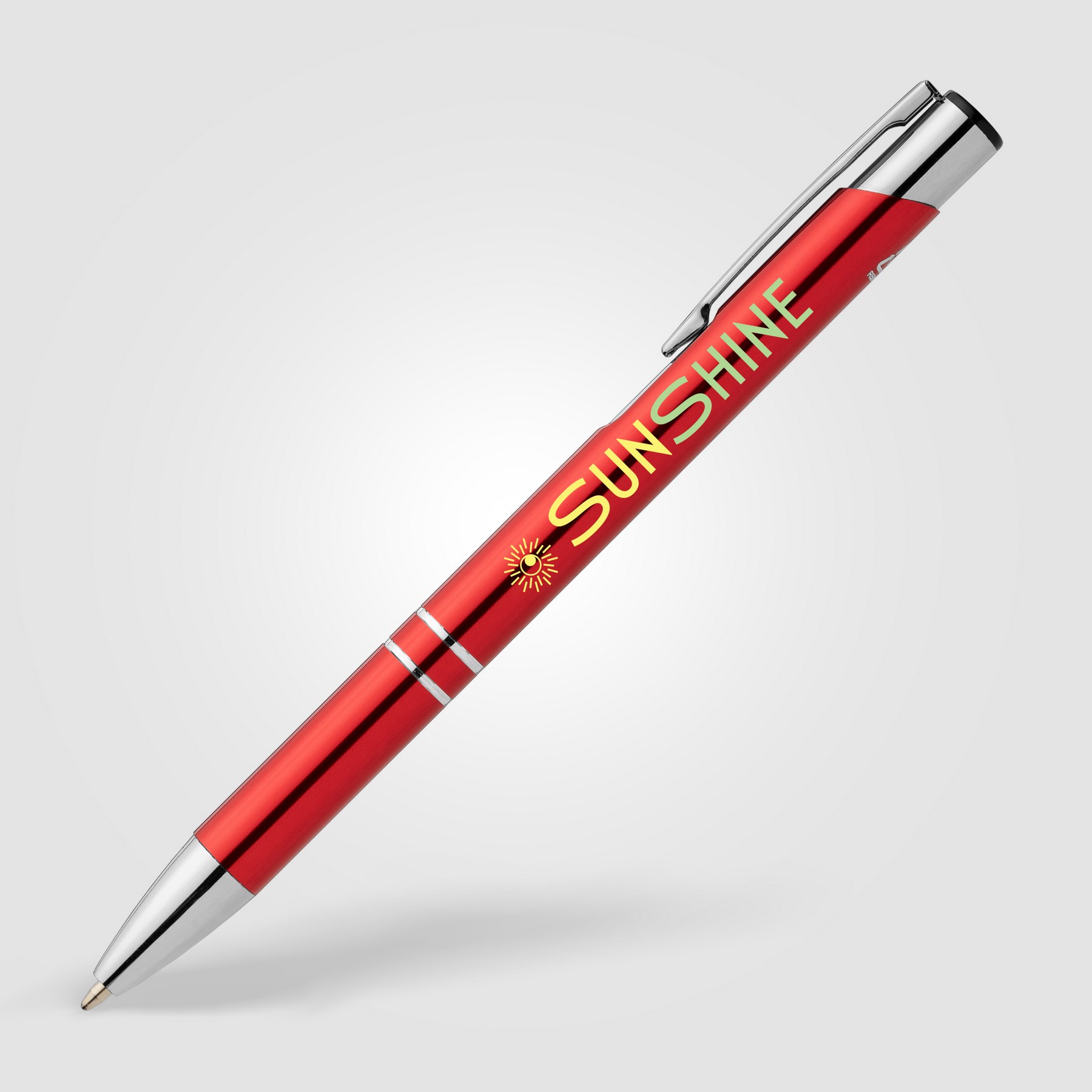 Picture of Crosby Recycled Aluminum Metallic Chrome Trim Pen
