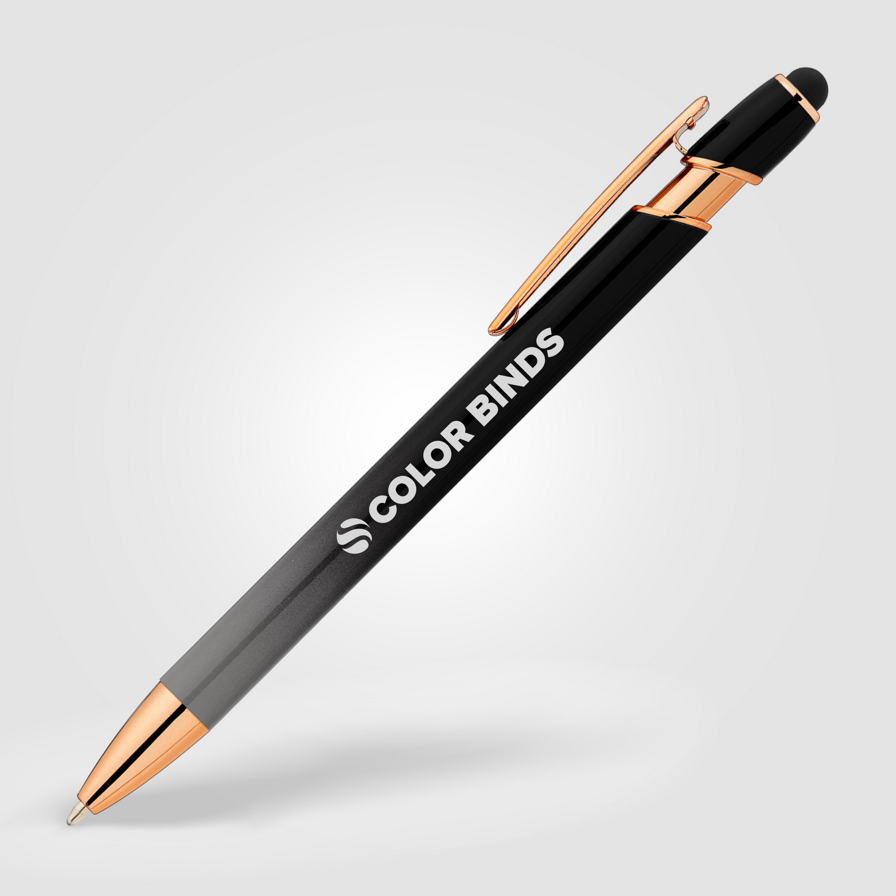 Picture of Ellipse Ombre Rose Gold Stylus Pen