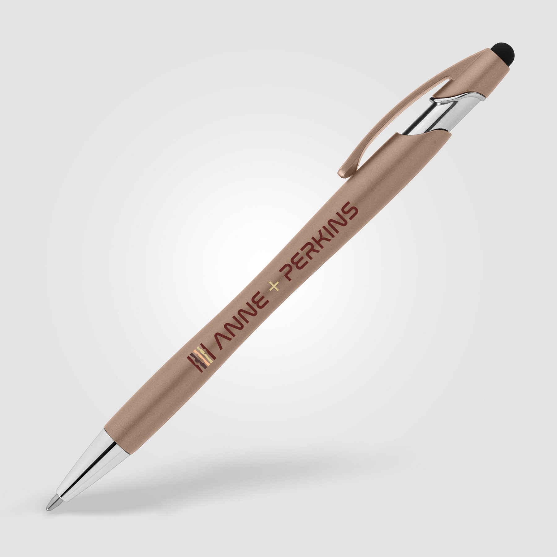 Picture of La Jolla Recycled Pen w/ Stylus + Anti-Fraud Ink