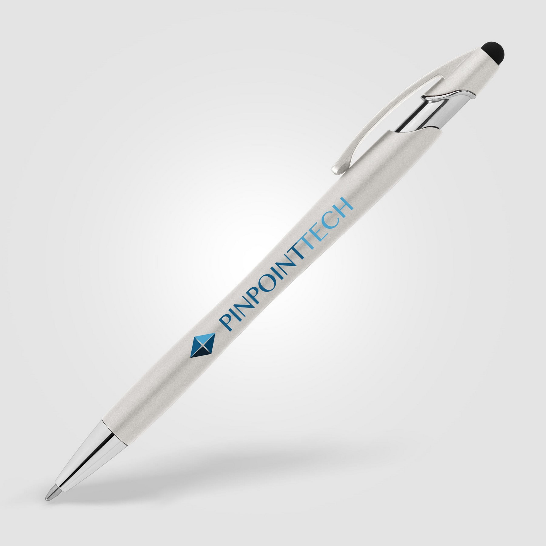 Picture of La Jolla Recycled Pen w/ Stylus + Anti-Fraud Ink