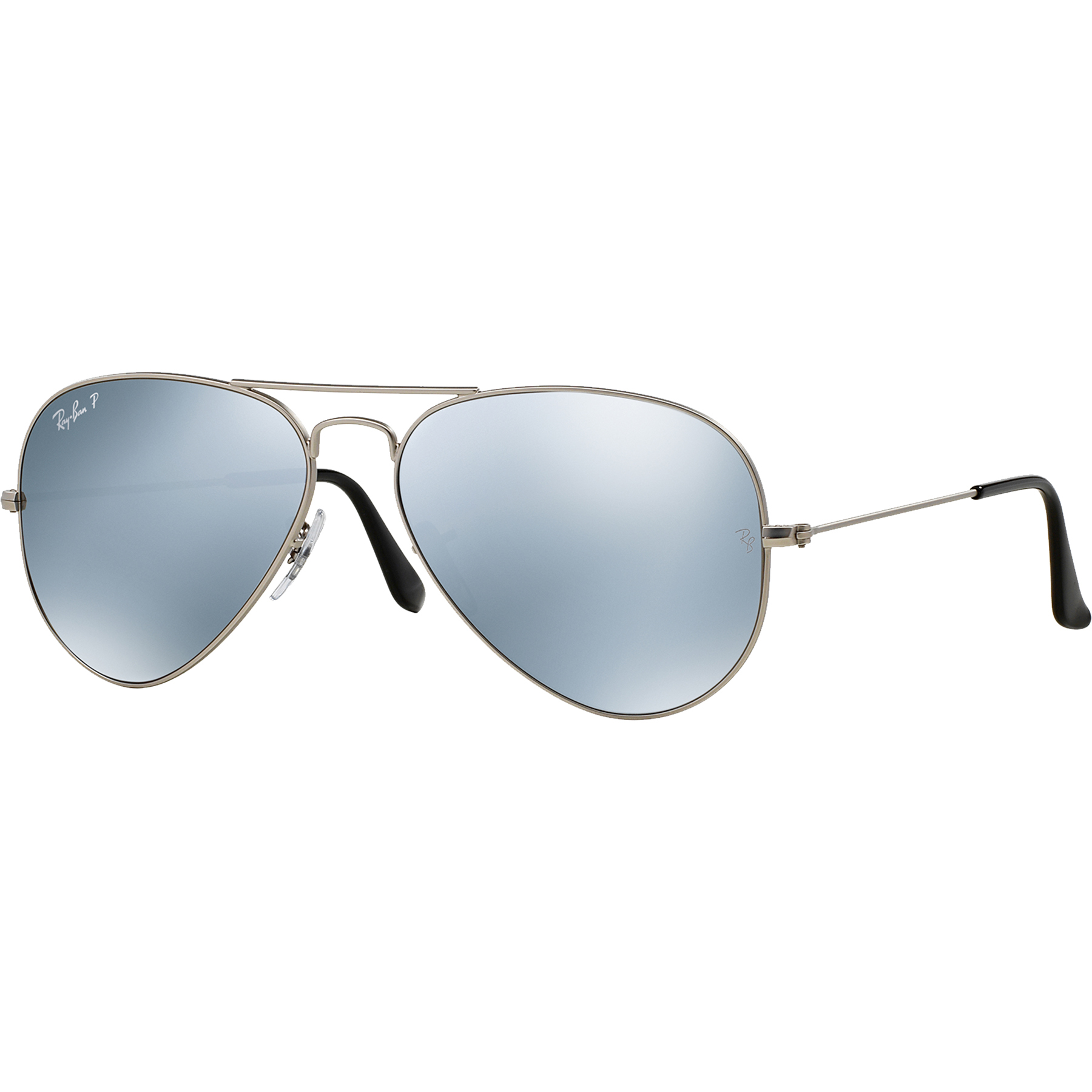 Picture of Ray-Ban® Polarized Aviator Sunglasses - Silver