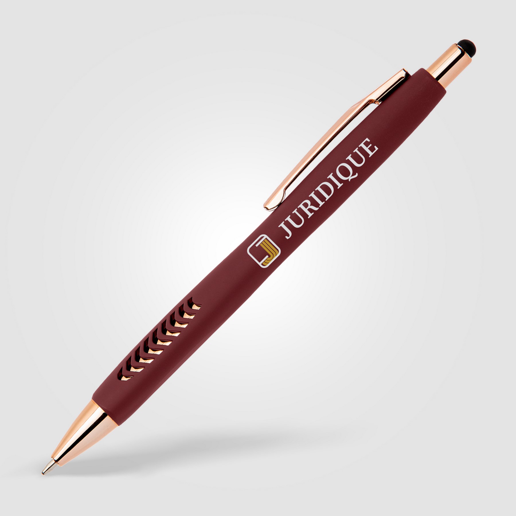 Picture of Avalon Softy Rose Gold Pen w/ Stylus