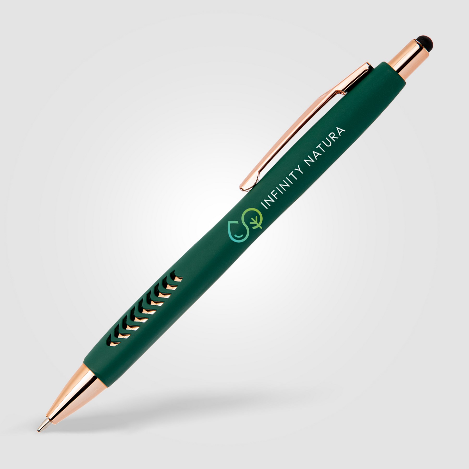 Picture of Avalon Softy Rose Gold Pen w/ Stylus