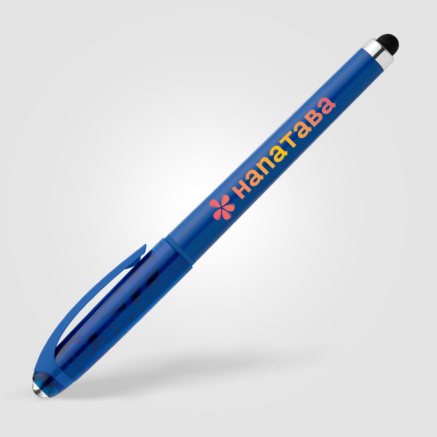 Picture of Prism Recycled Plastic Fidget Ball Stylus Gel Pen