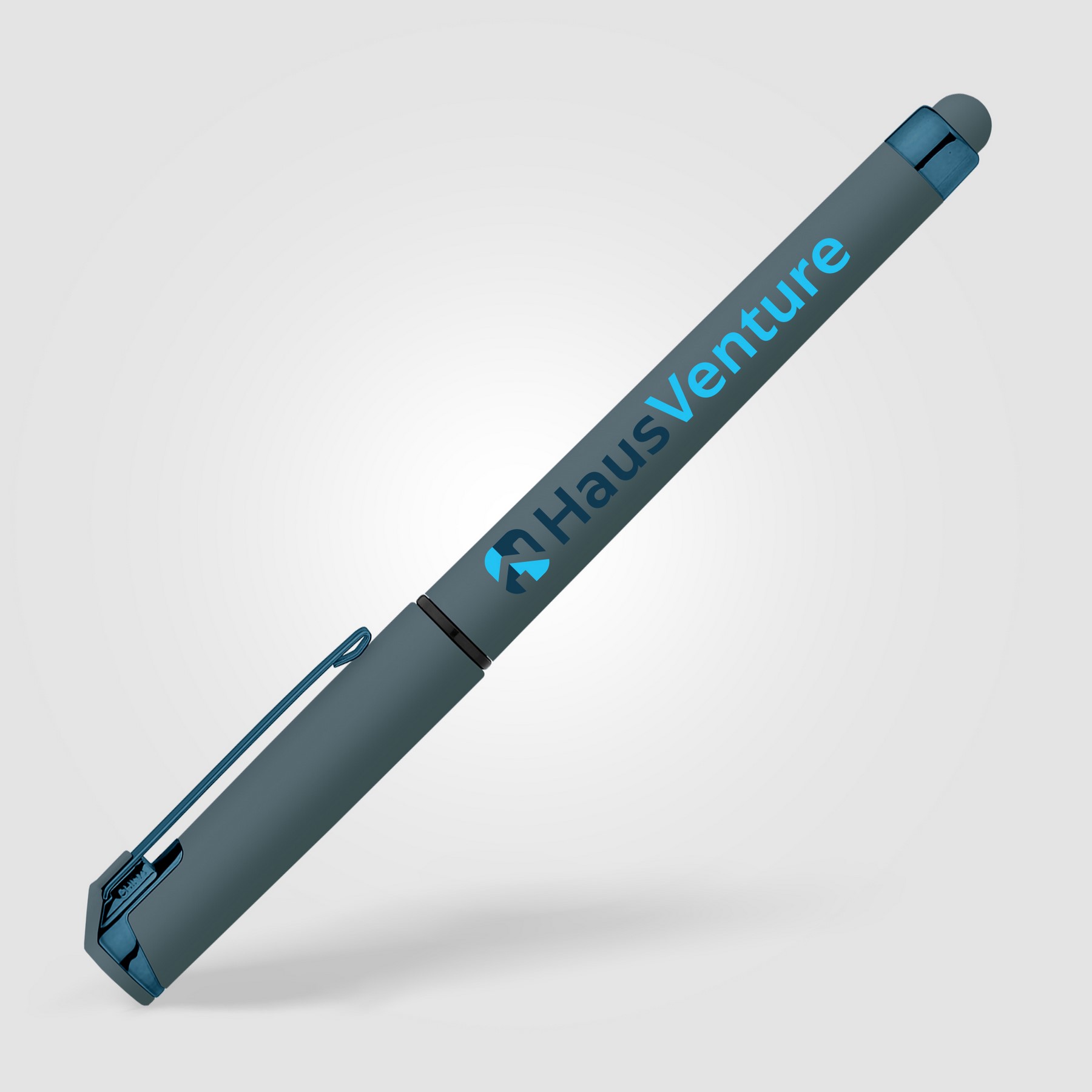 Picture of Islander Softy Monochrome Metallic Stylus Gel Pen