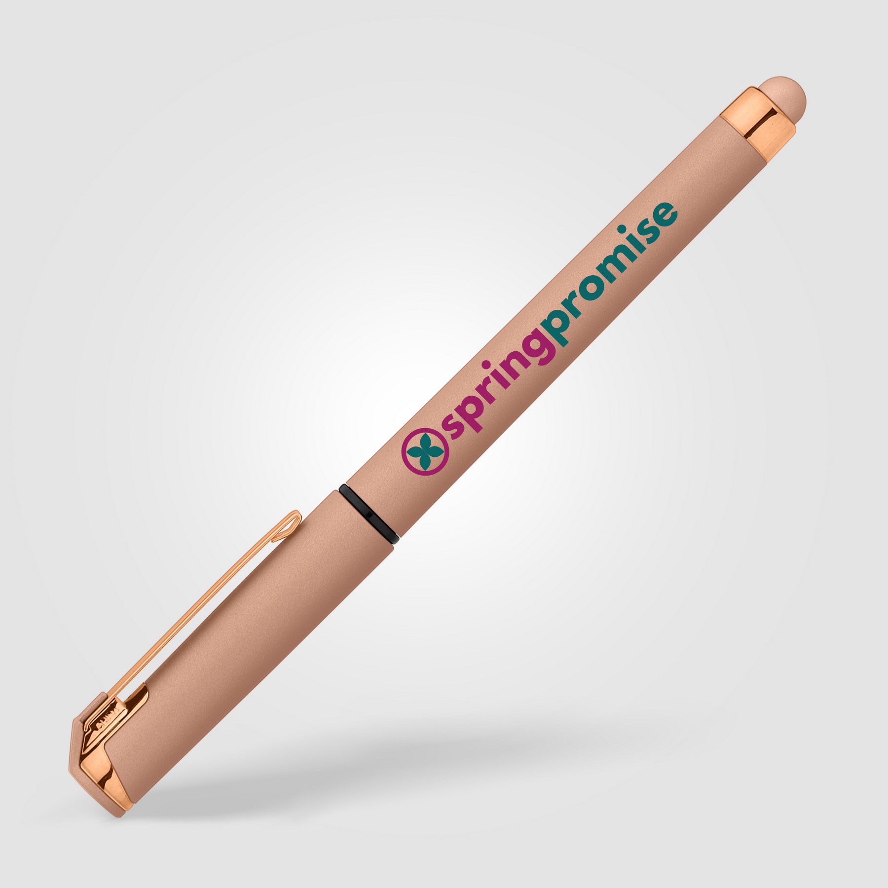 Picture of Islander Softy Monochrome Metallic Stylus Gel Pen