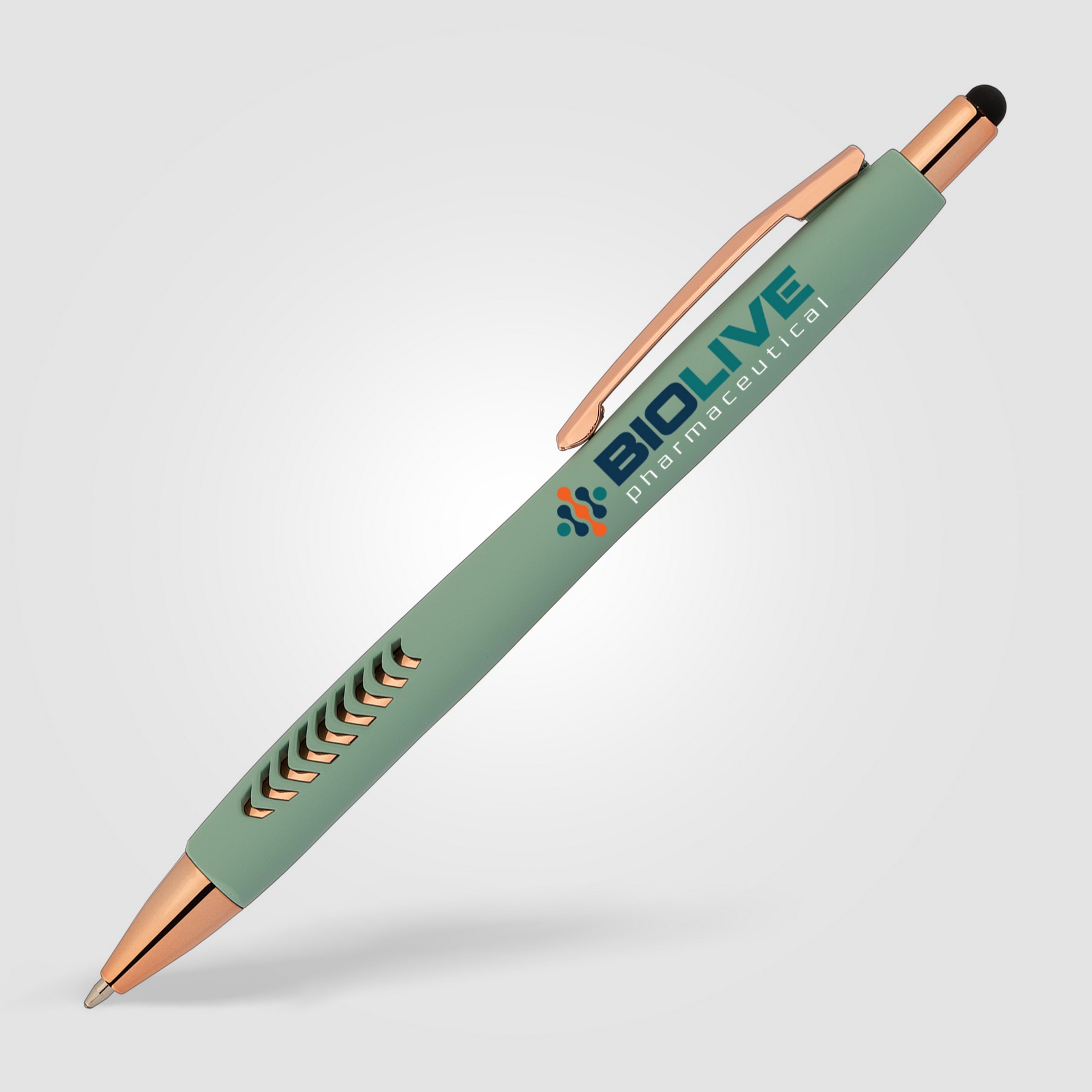 Picture of Avalon Softy Rose Gold Designer Pen w/ Stylus