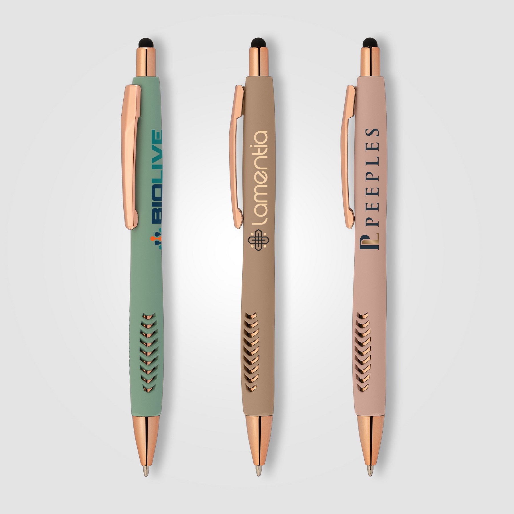 Picture of Avalon Softy Rose Gold Designer Pen w/ Stylus