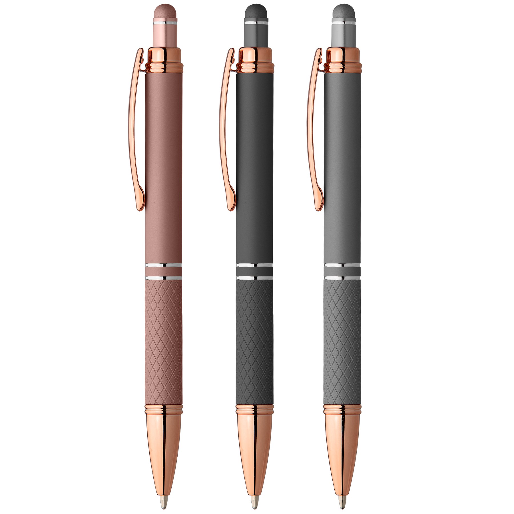 Picture of Phoenix Softy Rose Gold Gel Pen w/Stylus