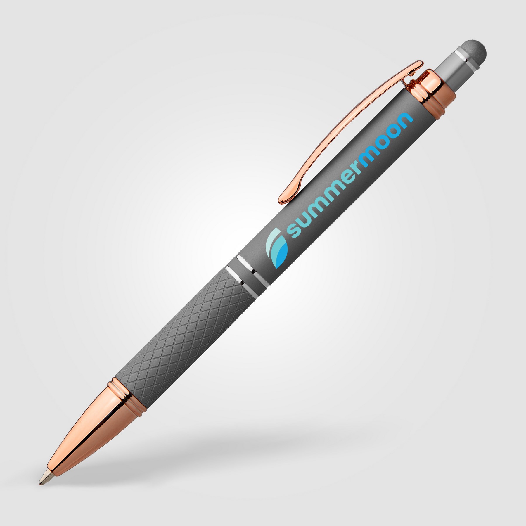 Picture of Phoenix Softy Rose Gold Gel Pen w/Stylus
