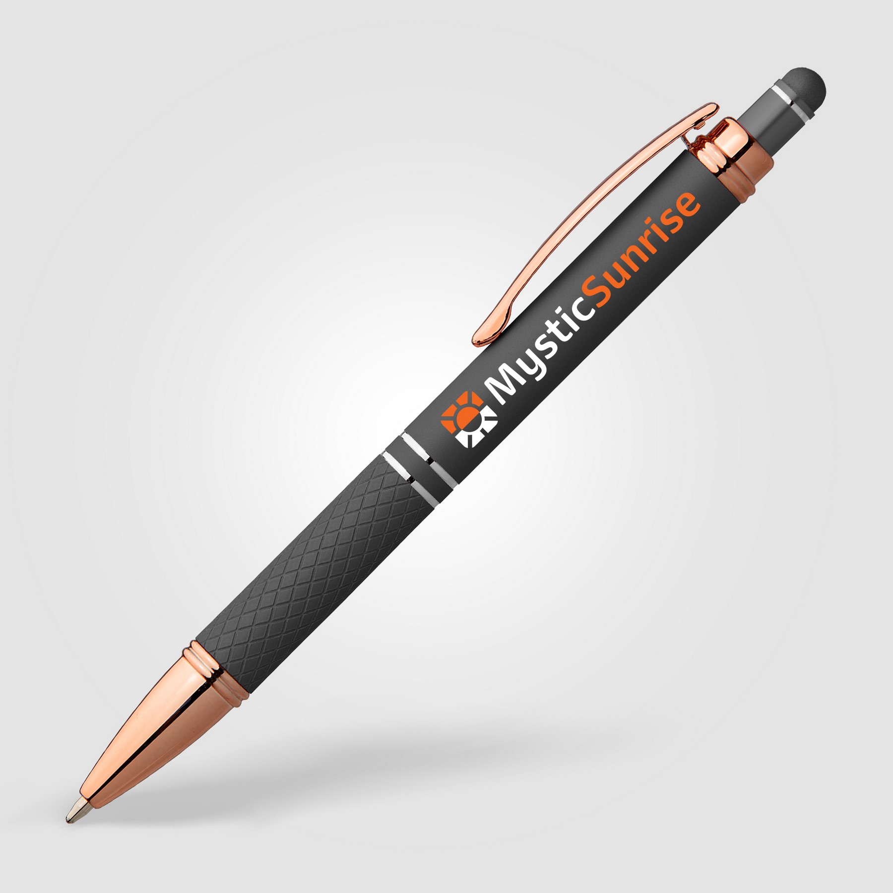 Picture of Phoenix Softy Rose Gold Gel Pen w/Stylus