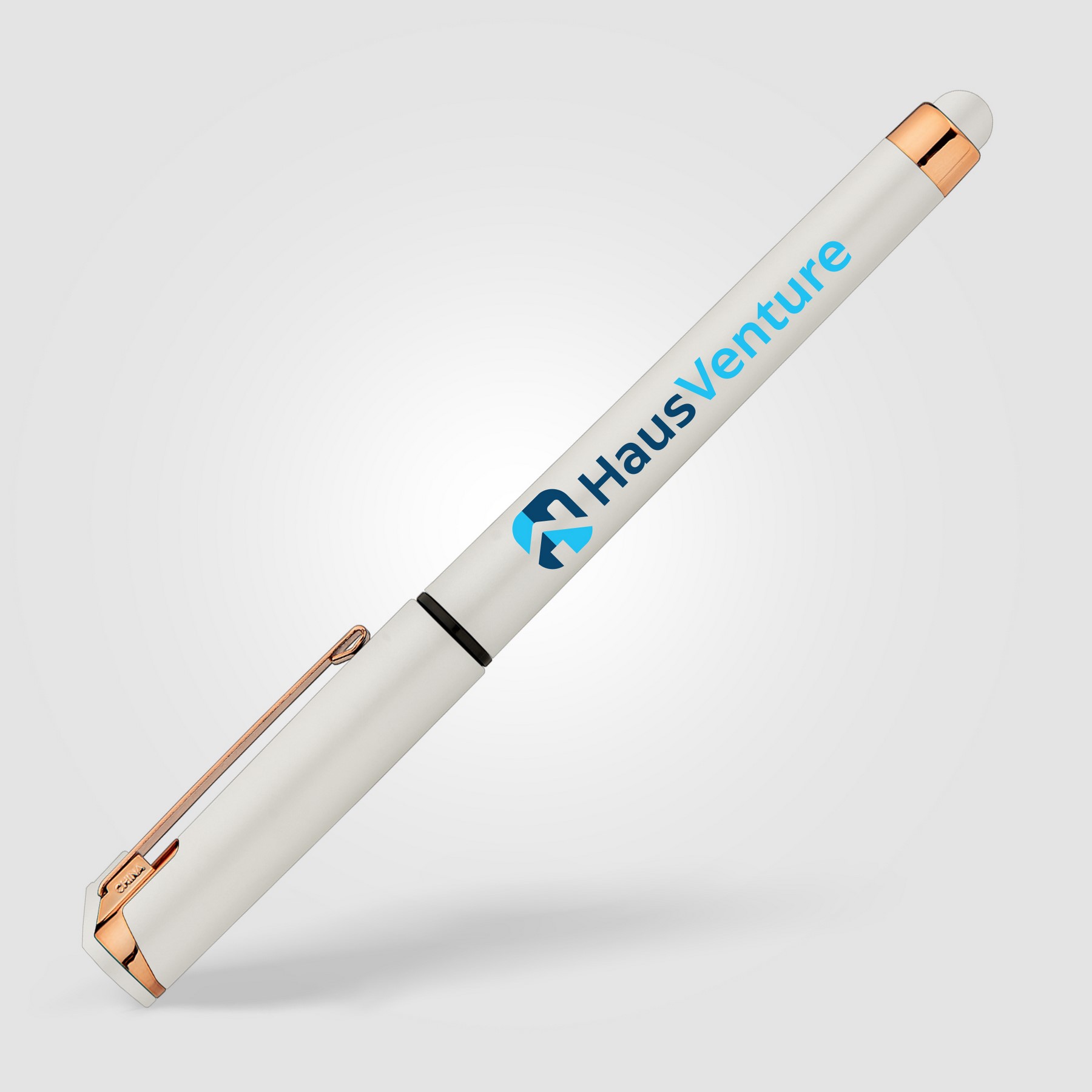 Picture of Islander Pearl Rose Gold Stylus Gel Pen