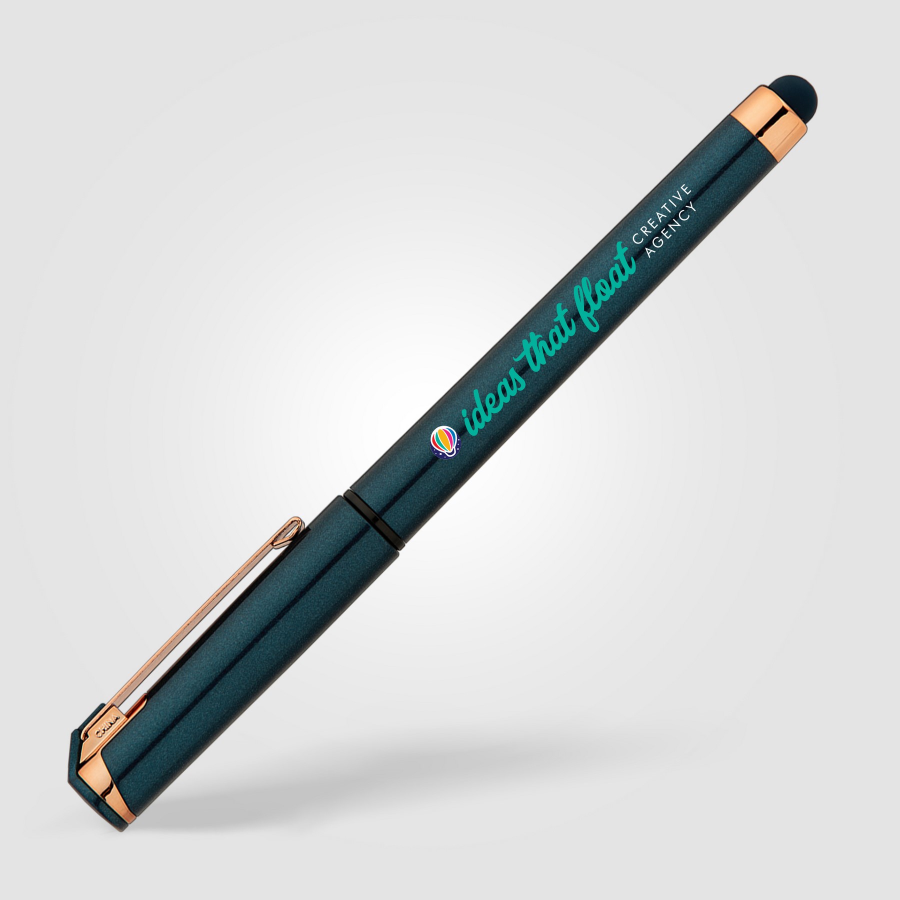 Picture of Islander Pearl Rose Gold Stylus Gel Pen
