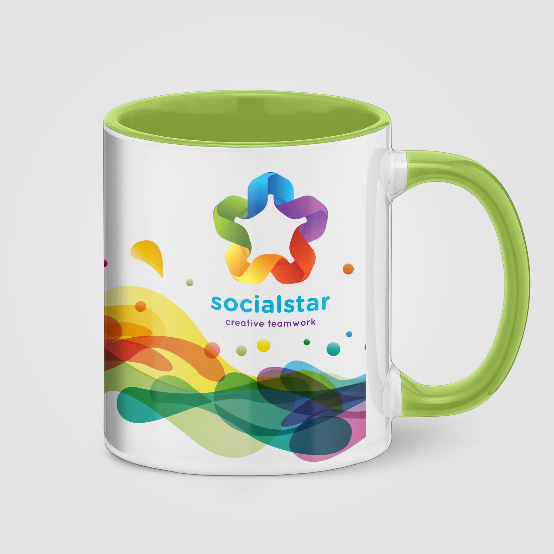 Picture of SimpliColor 12 oz. Ceramic Mug with ColorPop