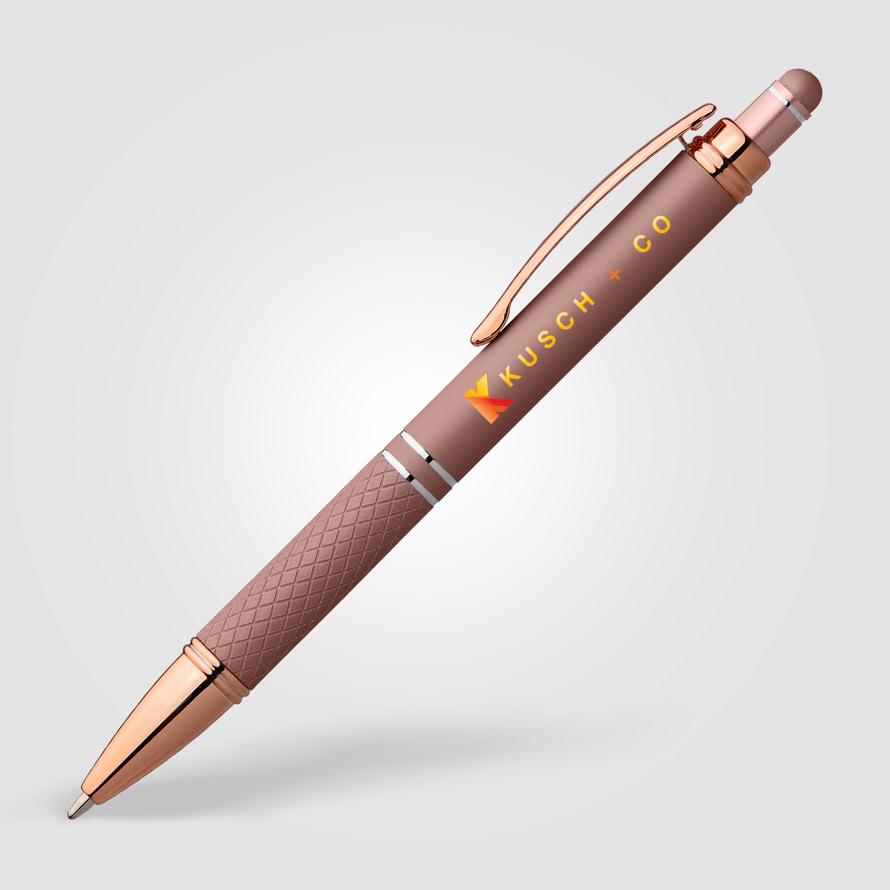Picture of Phoenix Softy Rose Gold Metallic Pen w/ Stylus