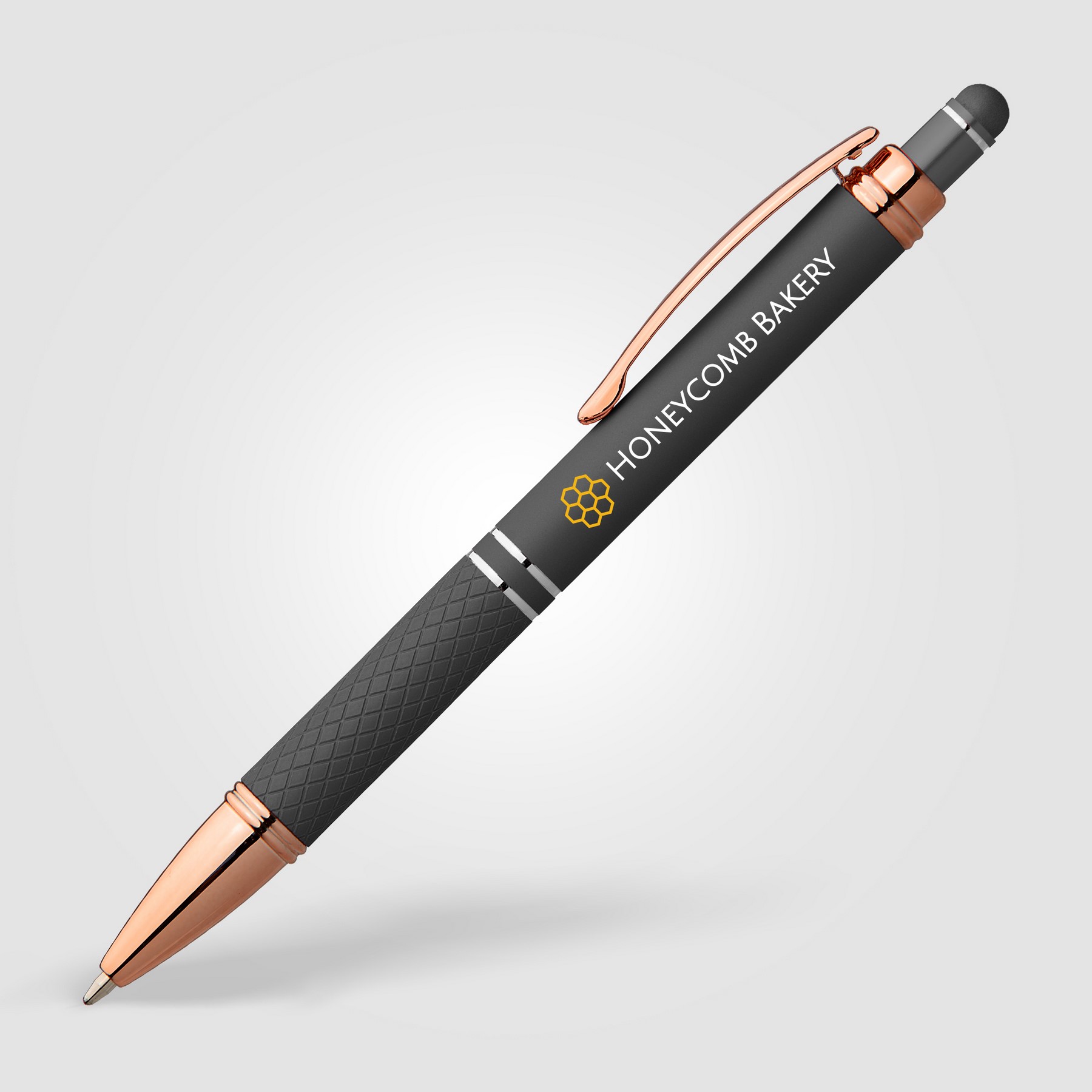 Picture of Phoenix Softy Rose Gold Metallic Pen w/ Stylus