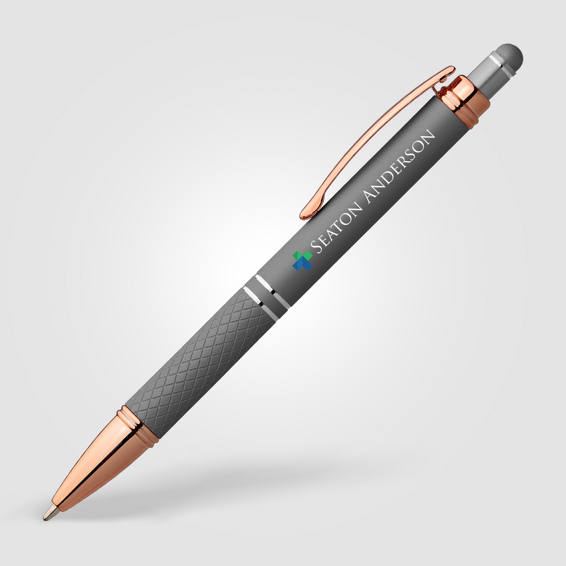 Picture of Phoenix Softy Rose Gold Metallic Pen w/ Stylus