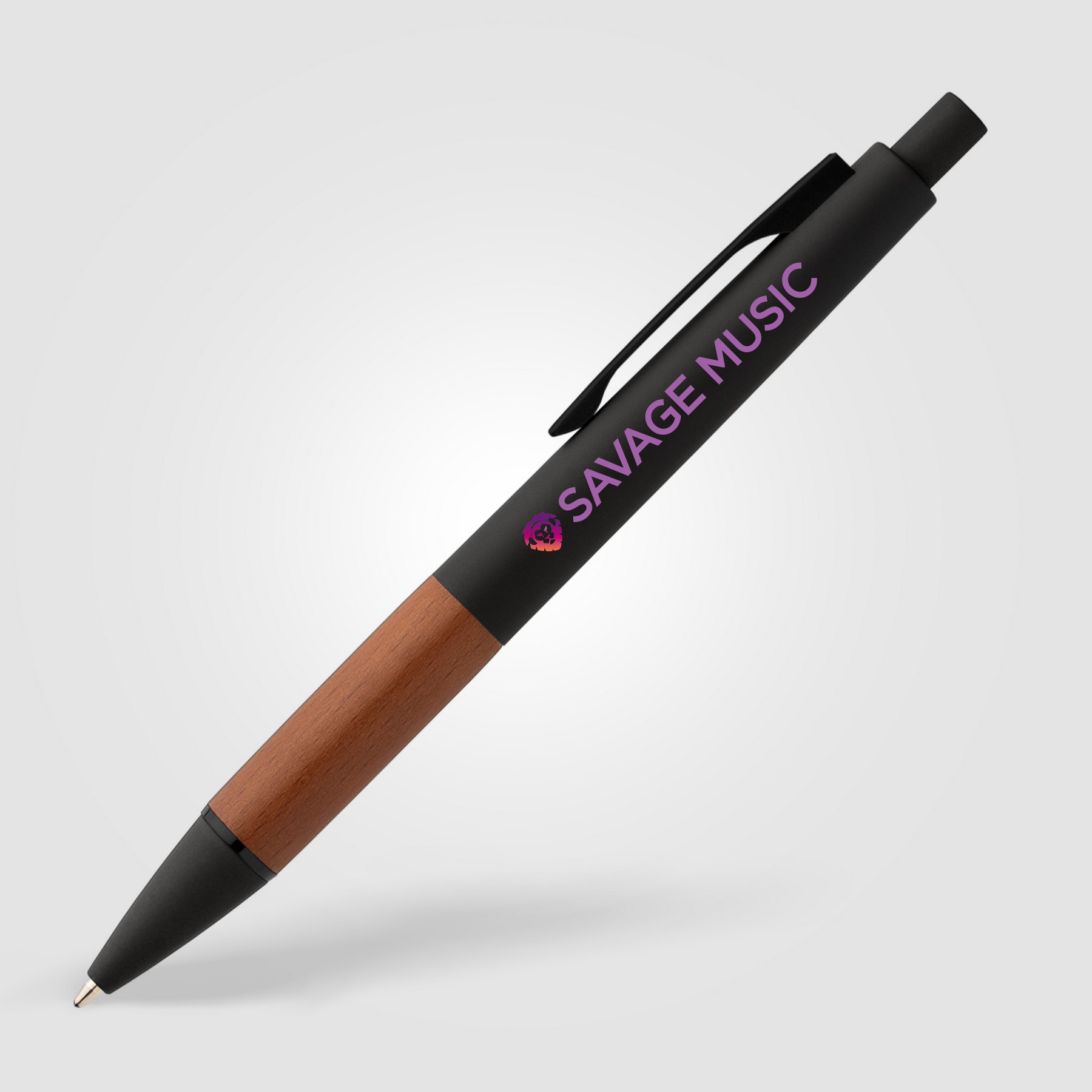Picture of Tide Recycled Plastic Wood Grip Pen