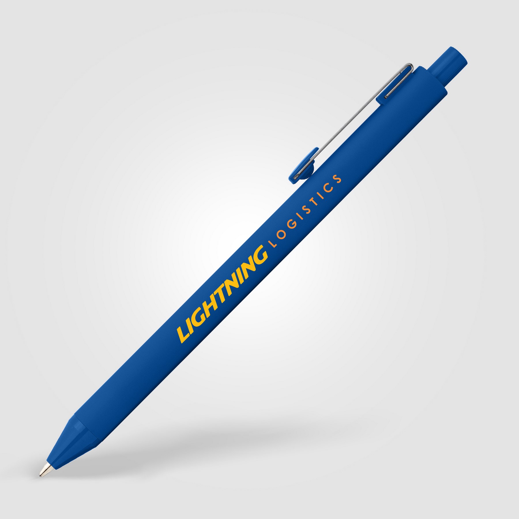 Picture of Vela Essentials Recycled Plastic Soft Touch Gel Pen