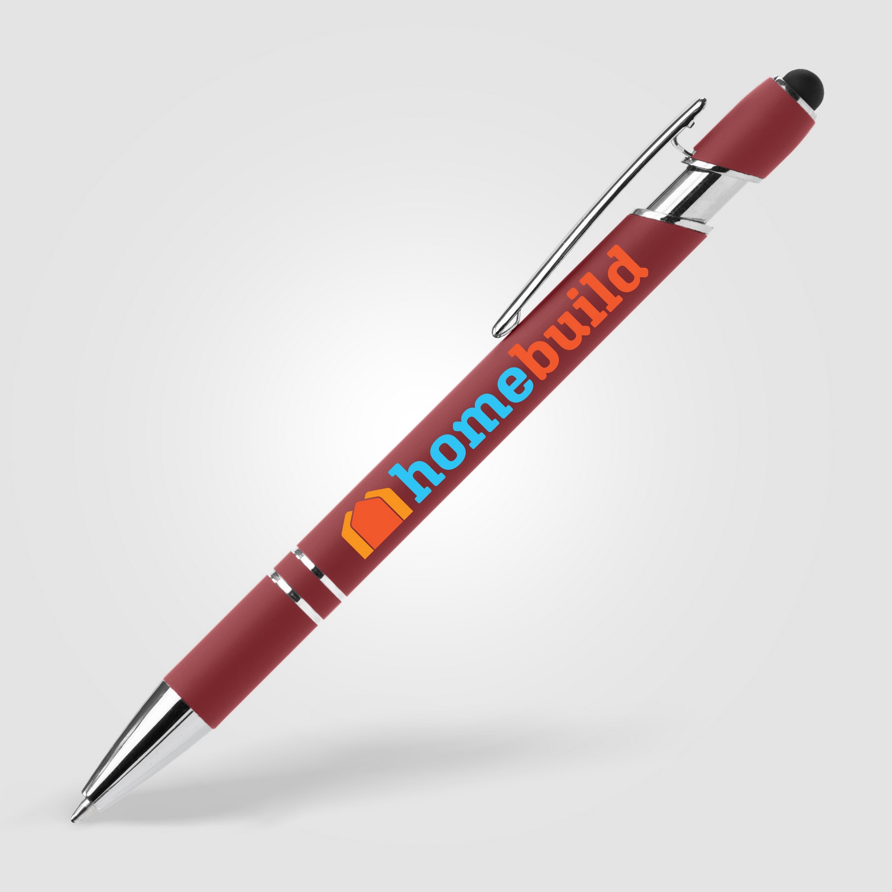 Picture of Ellipse Softy Recycled Aluminum Pen w/ Stylus + Anti-Fraud Ink