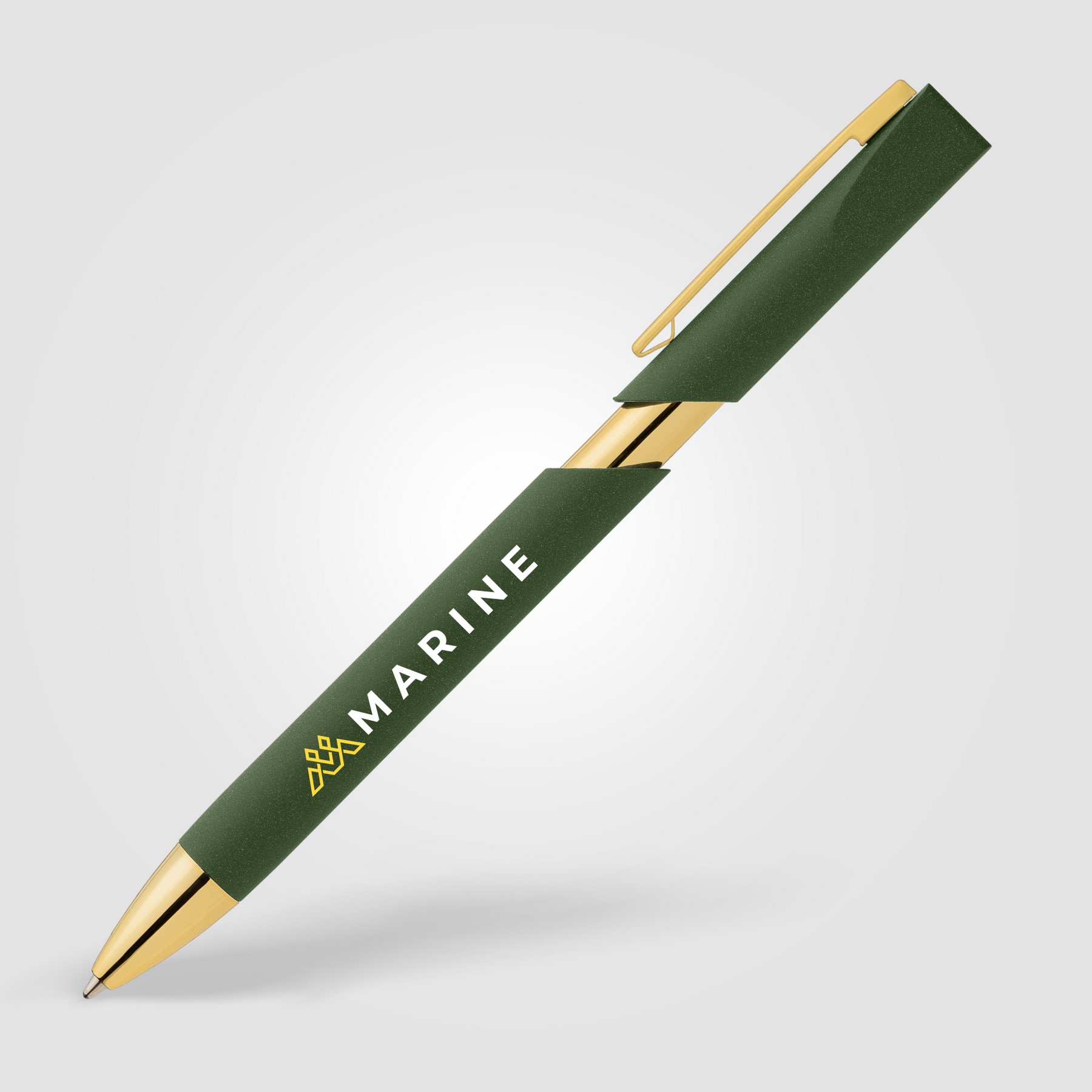 Picture of Aurelia Recycled Plastic Gold Trim Pen