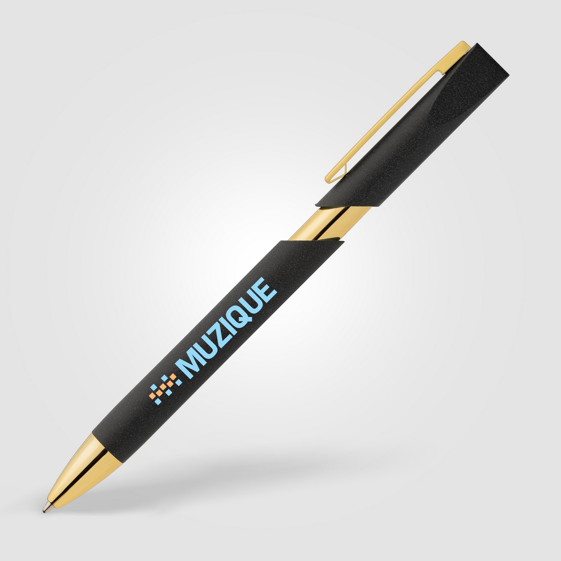 Picture of Aurelia Recycled Plastic Gold Trim Pen