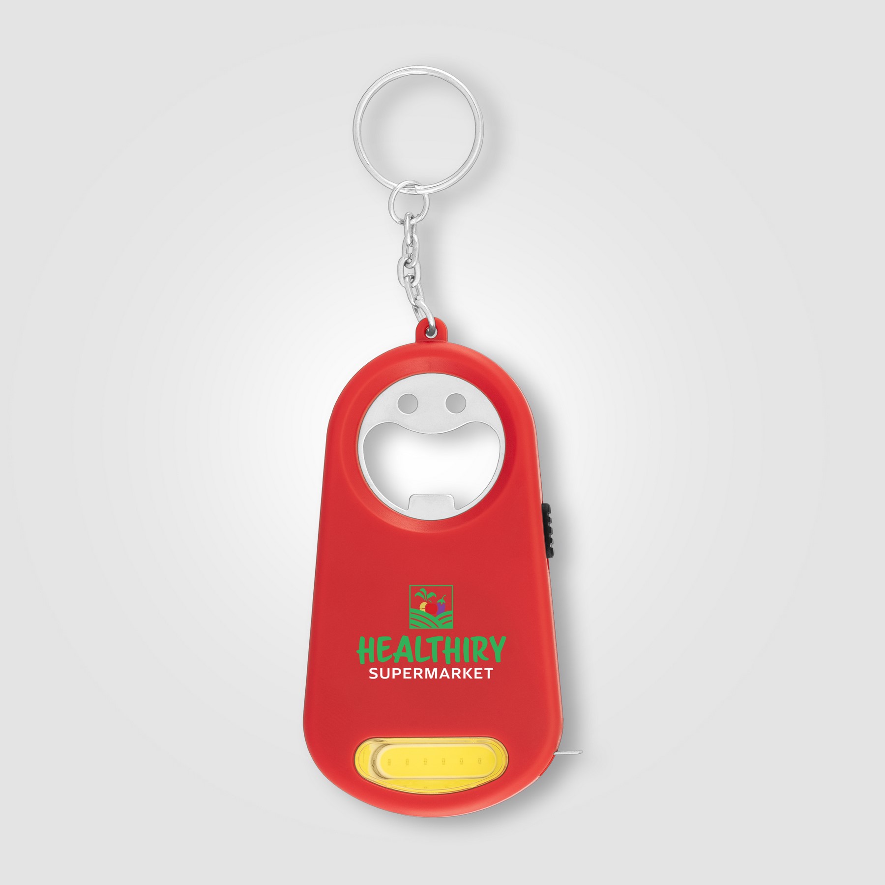 Picture of Casper LED Light, Bottle Opener, Keyring, Tape Measure