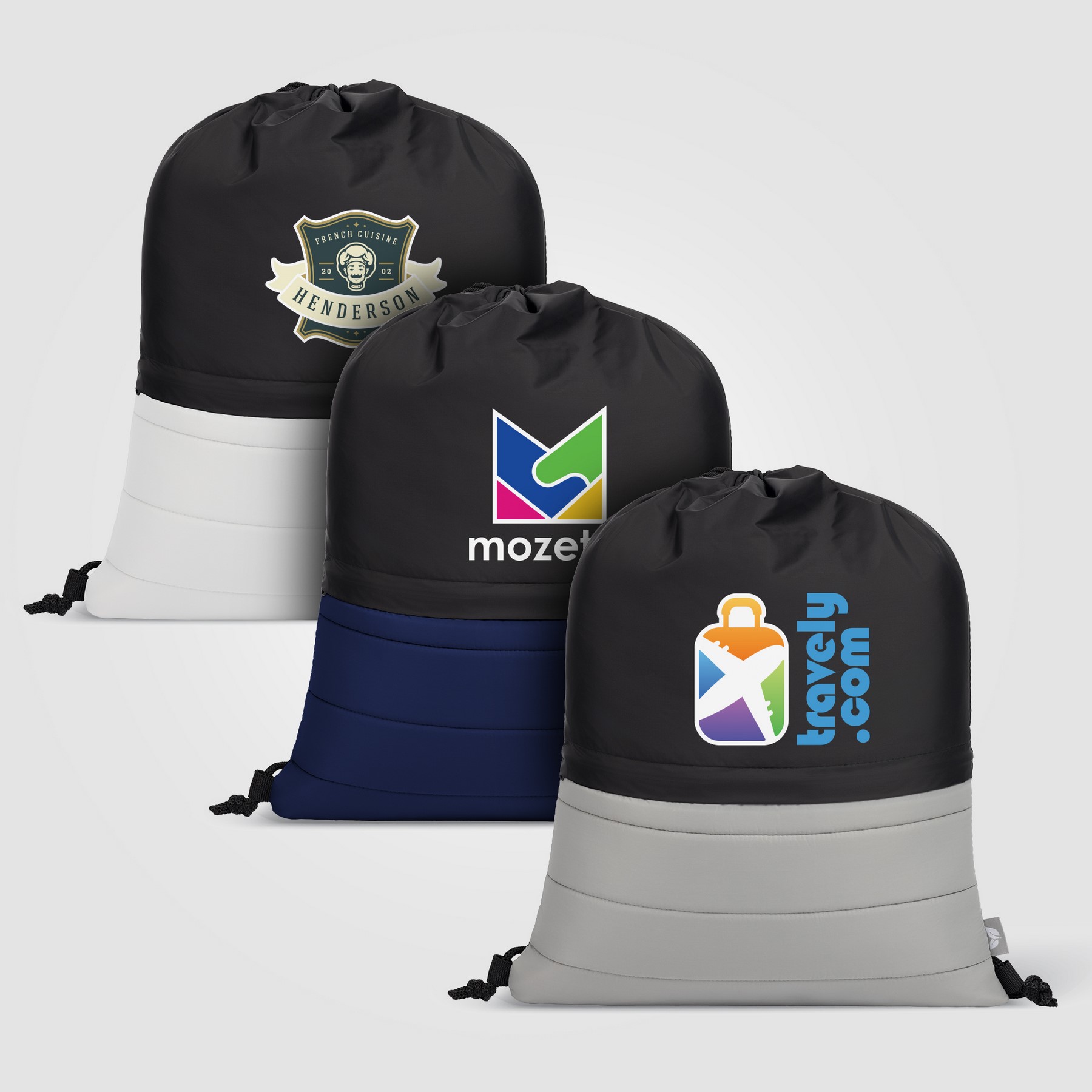 Picture of SportStyle rPET Nylon Drawstring Bag
