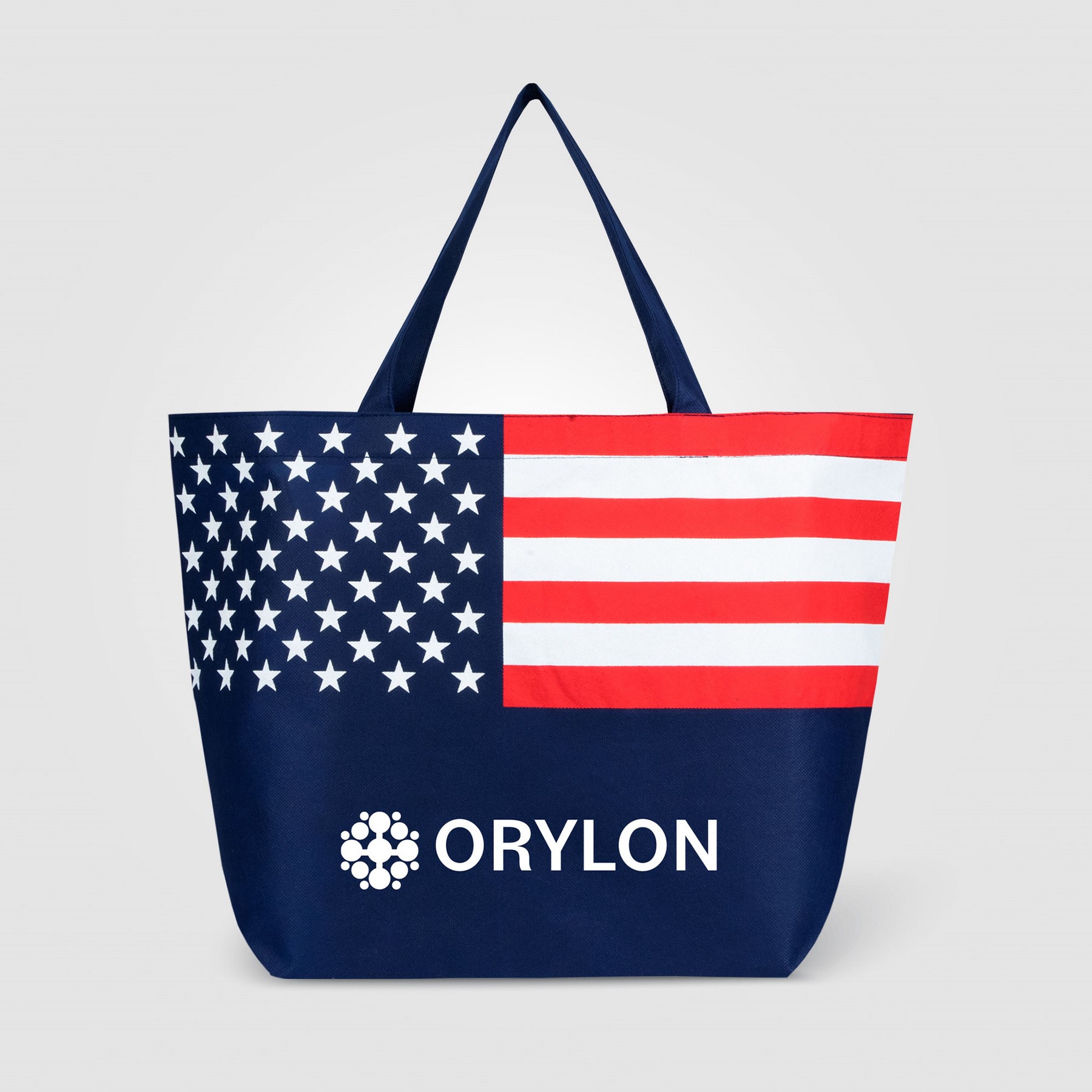 Picture of American Flag Non-Woven Tote Bag