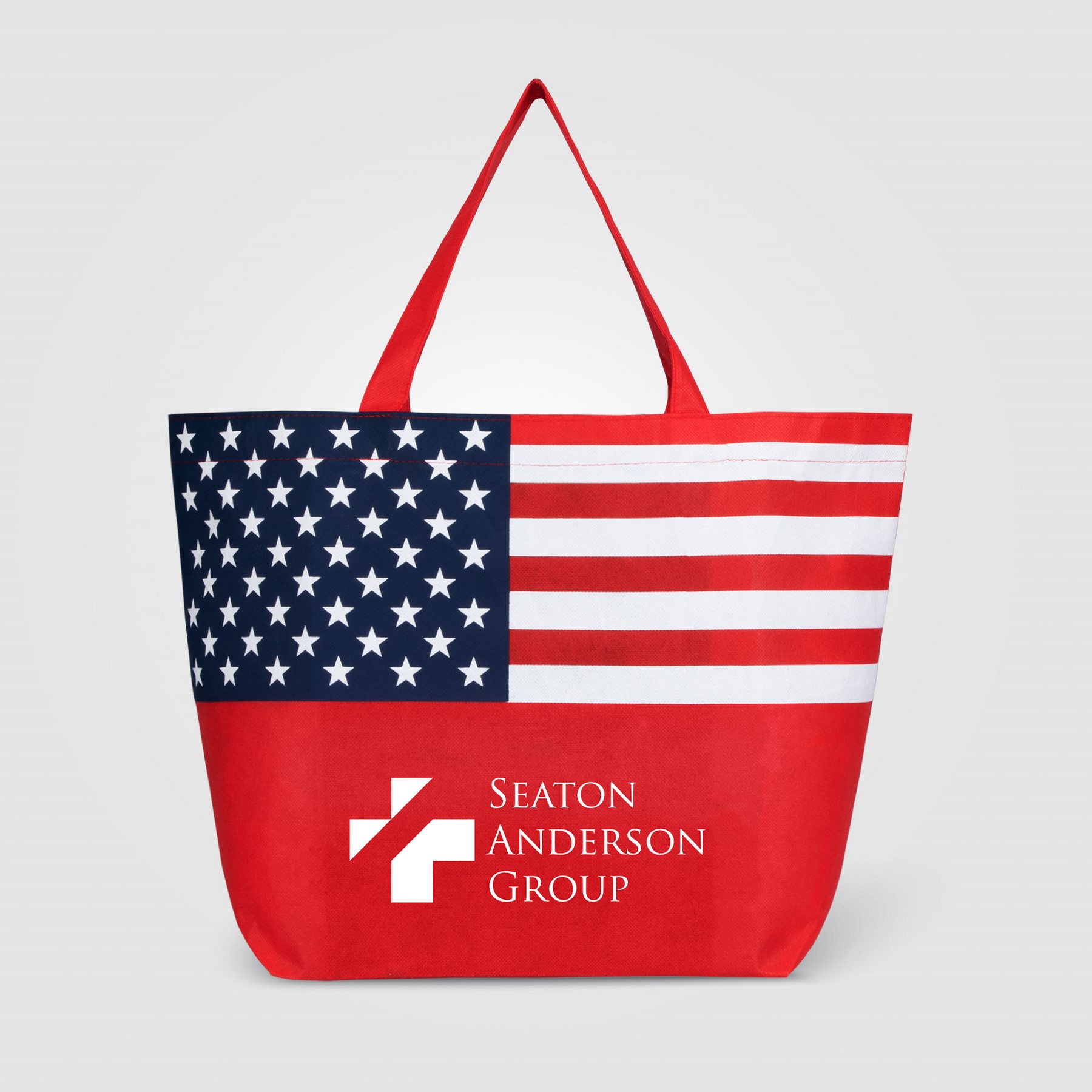 Picture of American Flag Non-Woven Tote Bag