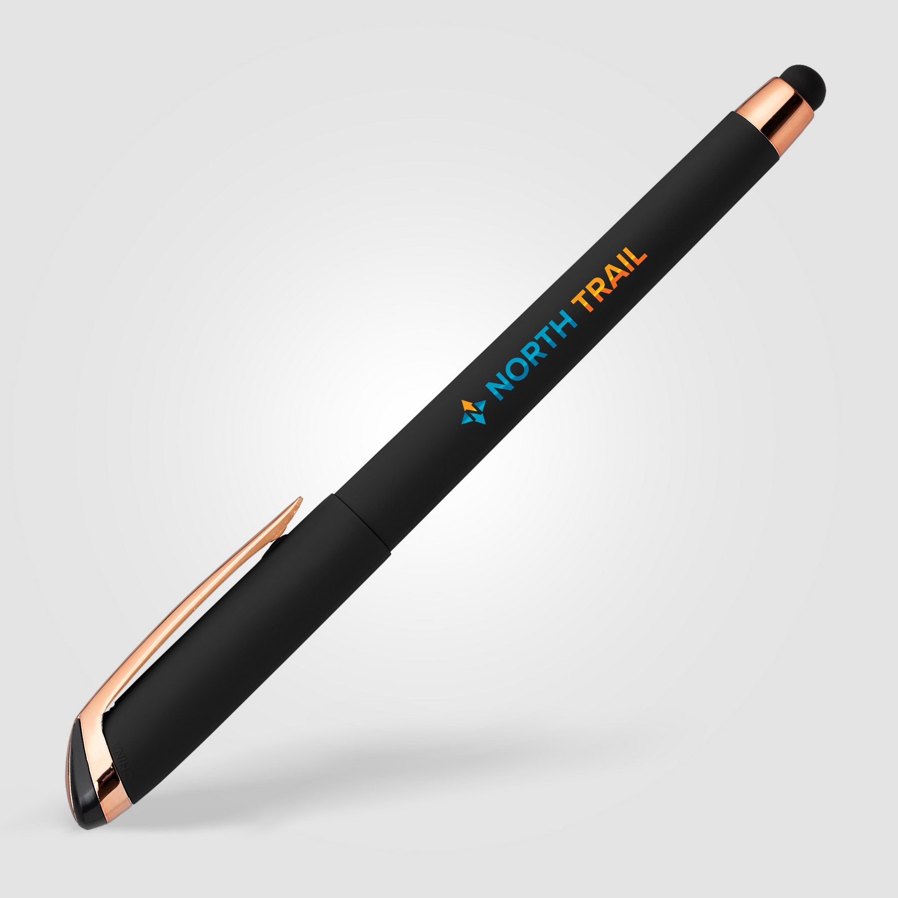 Picture of Gazelle Gel Softy Rose Gold Pen w/ Stylus