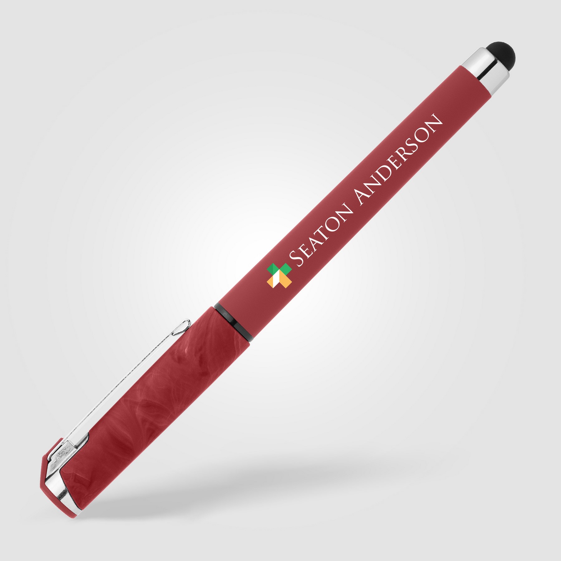 Picture of Islander Plastic Marbled Stylus Pen