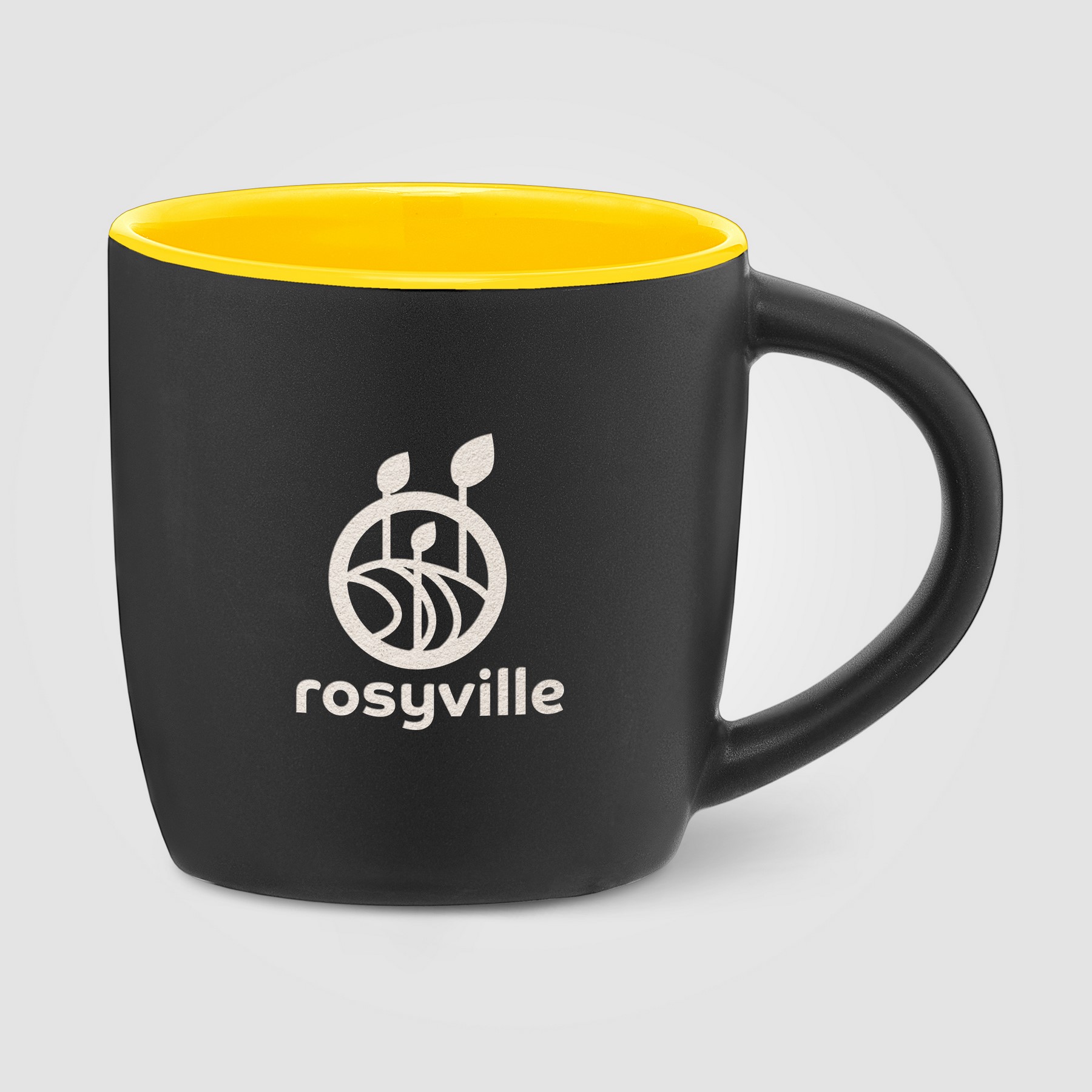 Picture of Zanzibar Ceramic ColorPop Black Mug ? 12 oz.