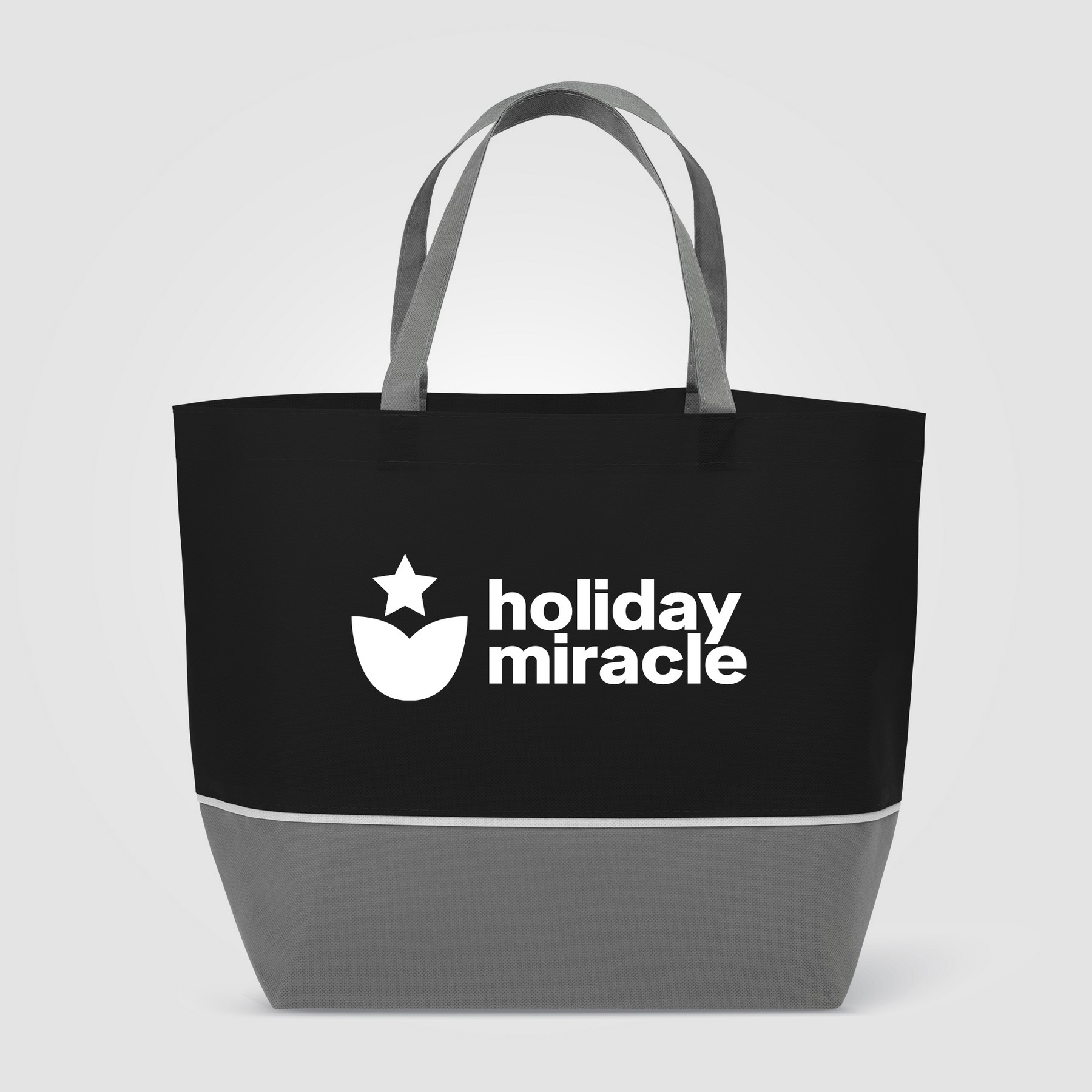Picture of Julian Two-Tone - Non-Woven Tote Bag