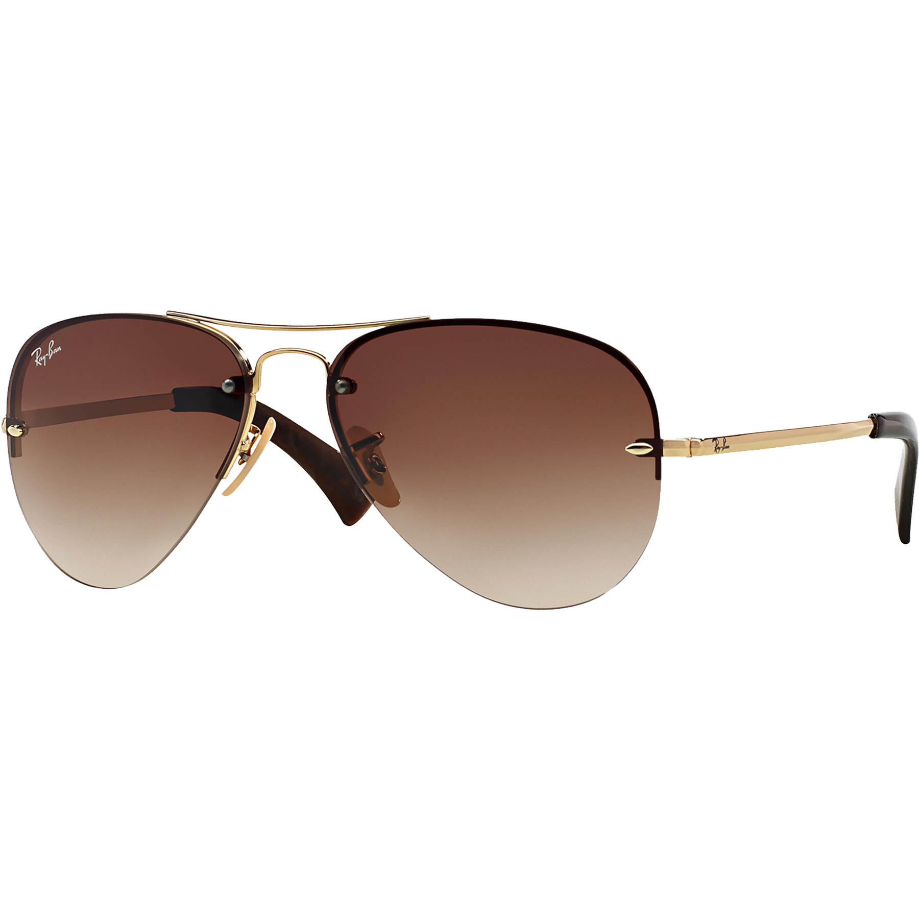 Picture of Ray-Ban® Aviator Sunglasses - Gold/Brown
