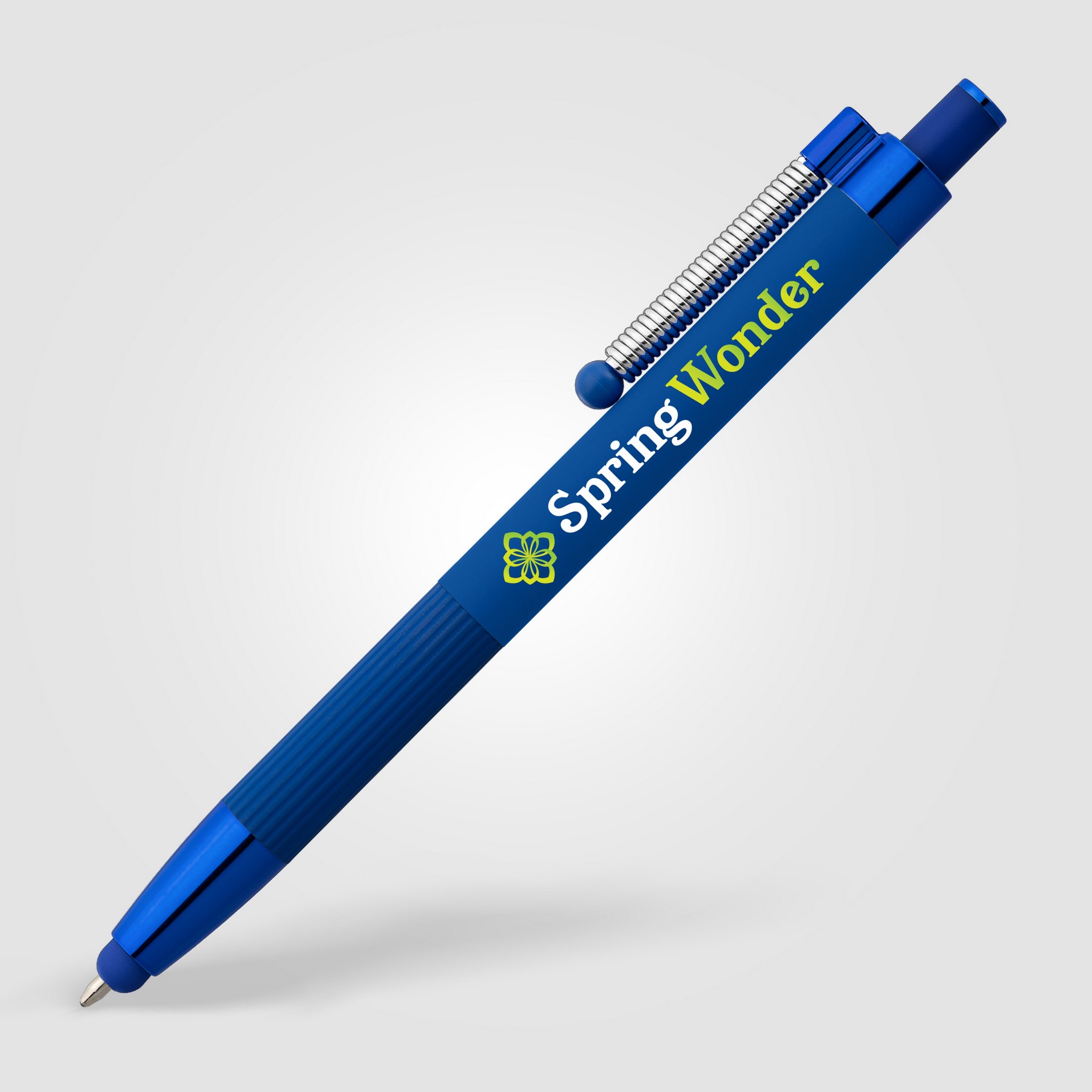 Picture of Lisbon Recycled Aluminum Monochrome Fidget Stylus Pen