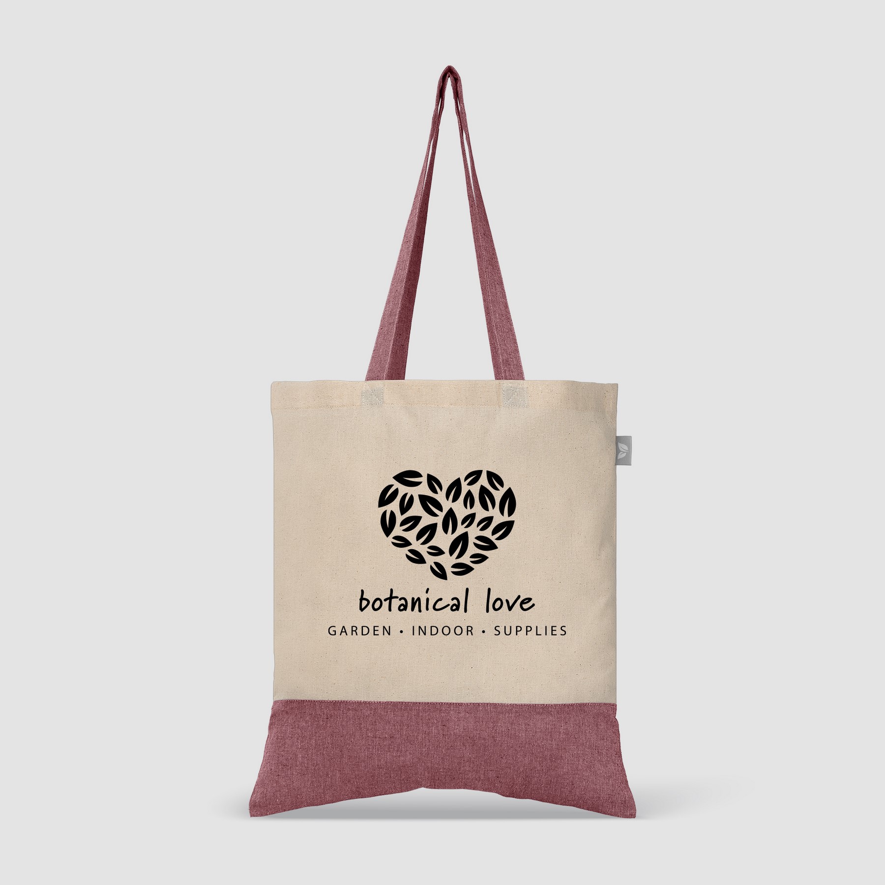 Picture of Quebec - 5 oz. Two-Tone Recycled Cotton Tote