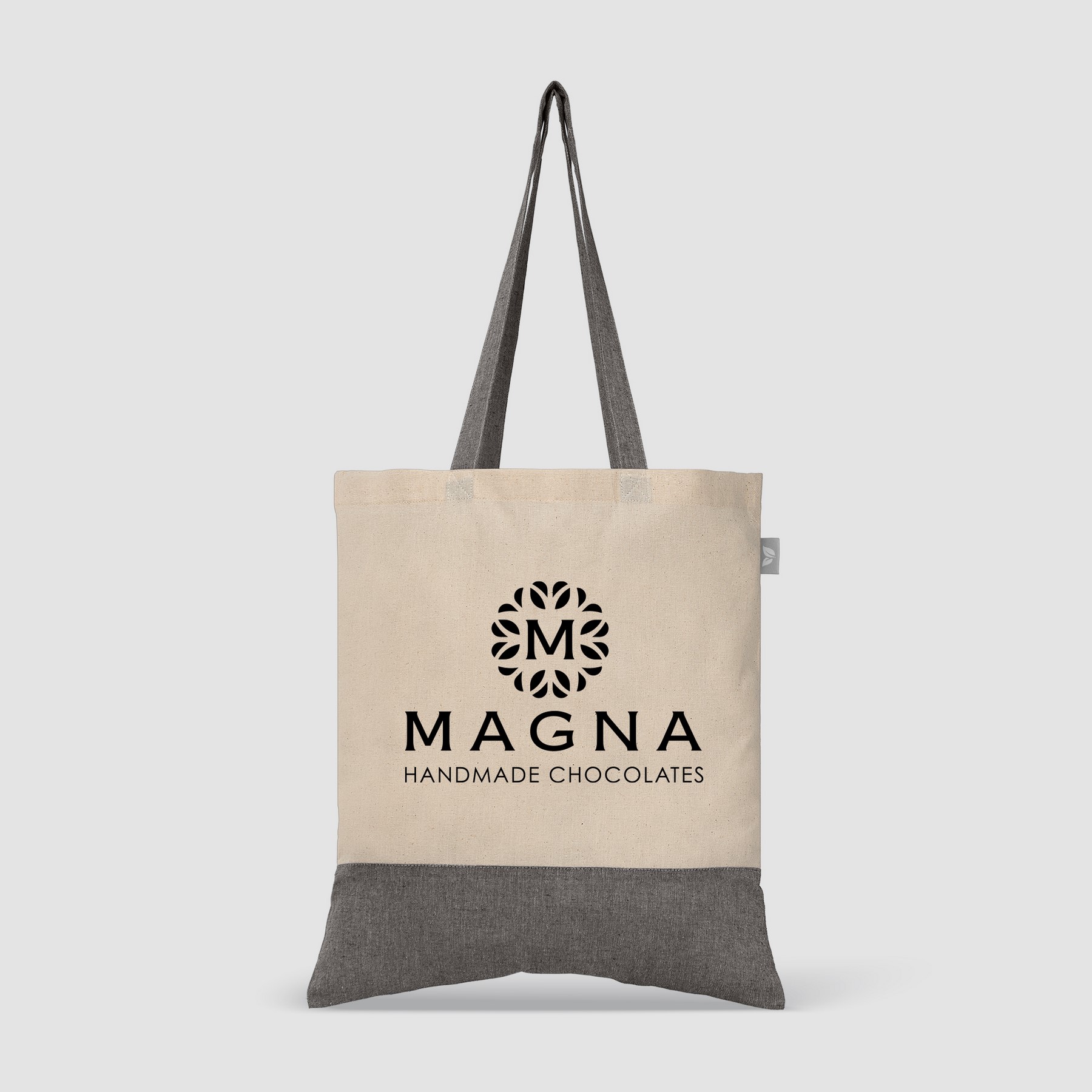 Picture of Quebec - 5 oz. Two-Tone Recycled Cotton Tote