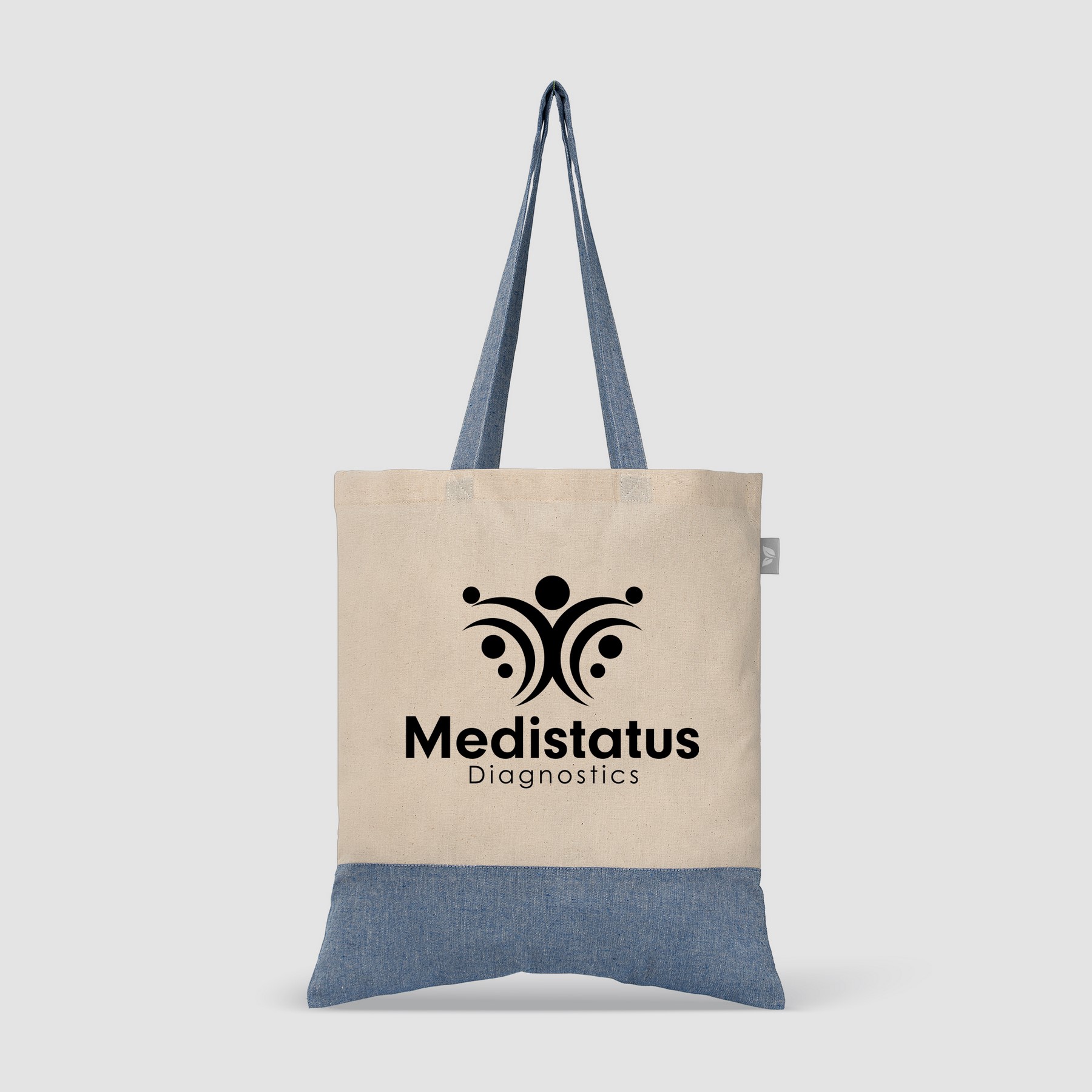 Picture of Quebec - 5 oz. Two-Tone Recycled Cotton Tote